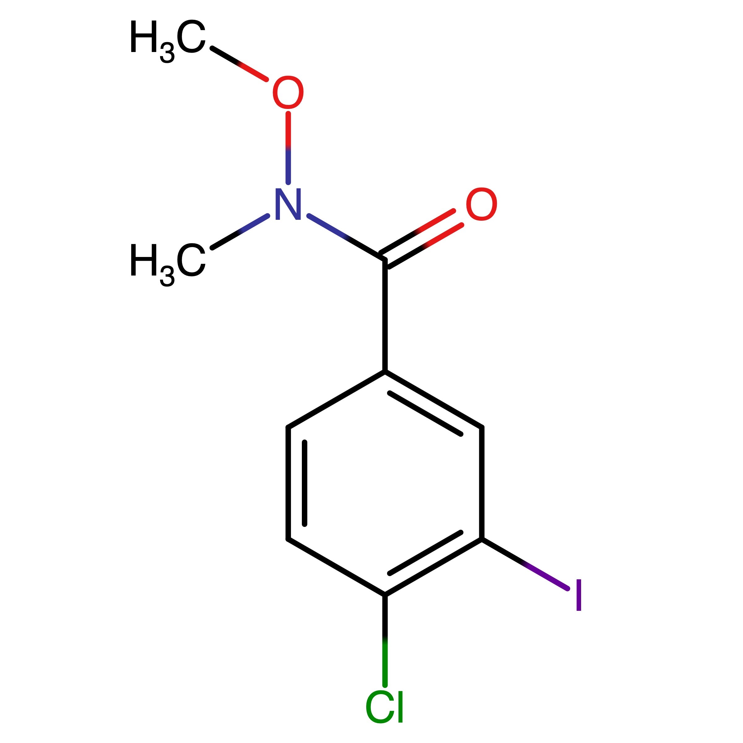 CAS RN 371764-28-2 | 4-Chloro-3-iodo-N-methoxy-N-methylbenzamide