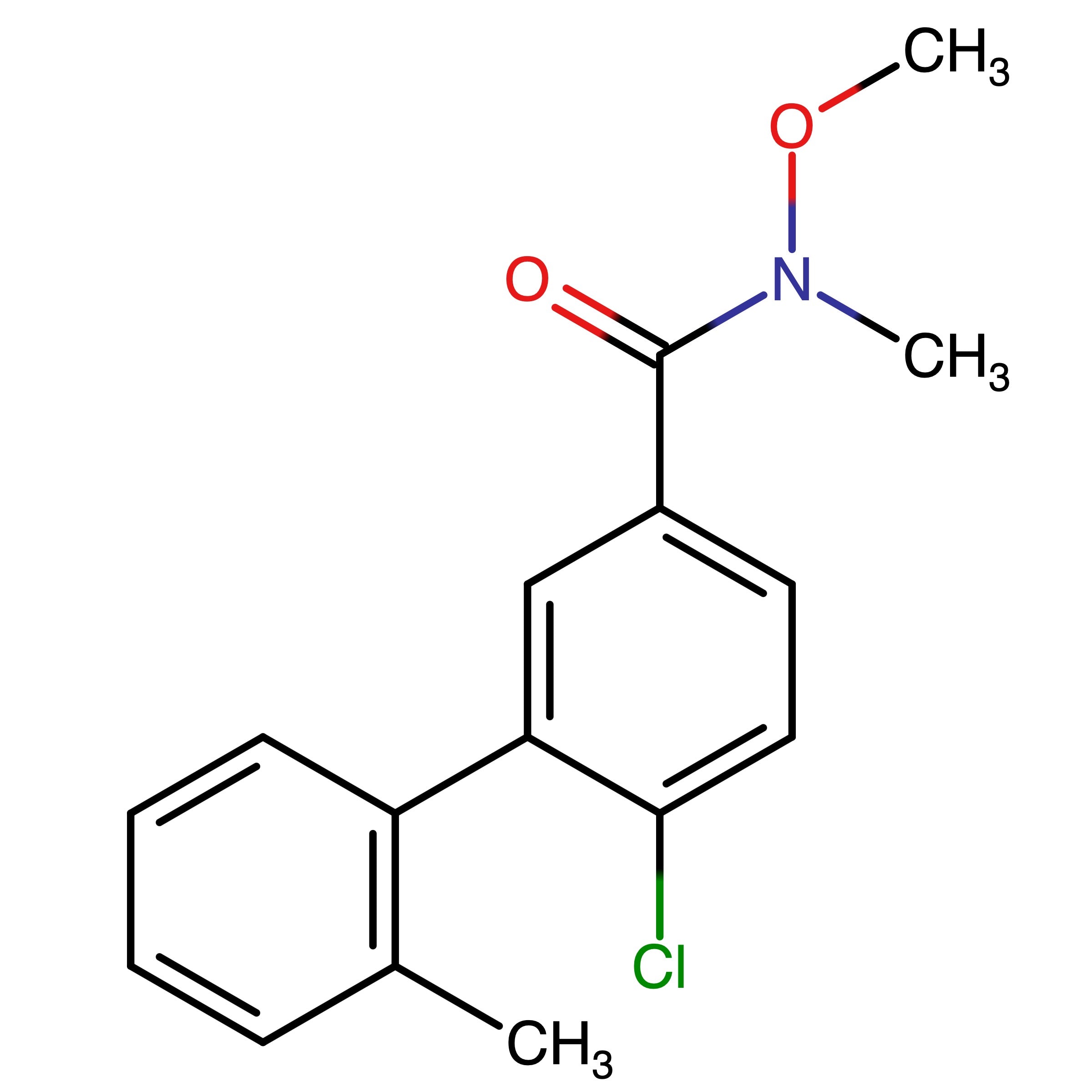 CAS RN 371764-29-3 | 6-Chloro-N-methoxy-N,2'-dimethyl(1,1'-biphenyl)-3-carboxamide
