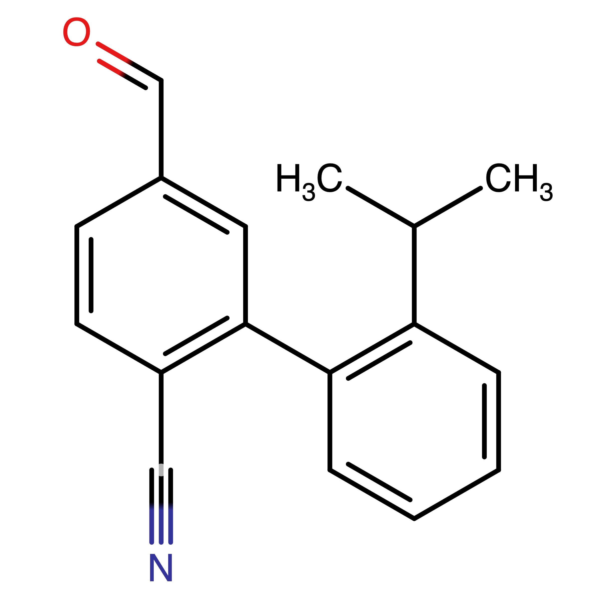 CAS RN 371764-47-5 | 5-Formyl-2'-(propan-2-yl)(1,1'-biphenyl)-2-carbonitrile