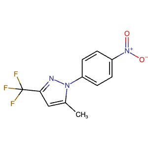 374814-09-2 | 5-Methyl-1-(4-nitrophenyl)-3-(trifluoromethyl)-1H-pyrazole - Hoffman Fine Chemicals