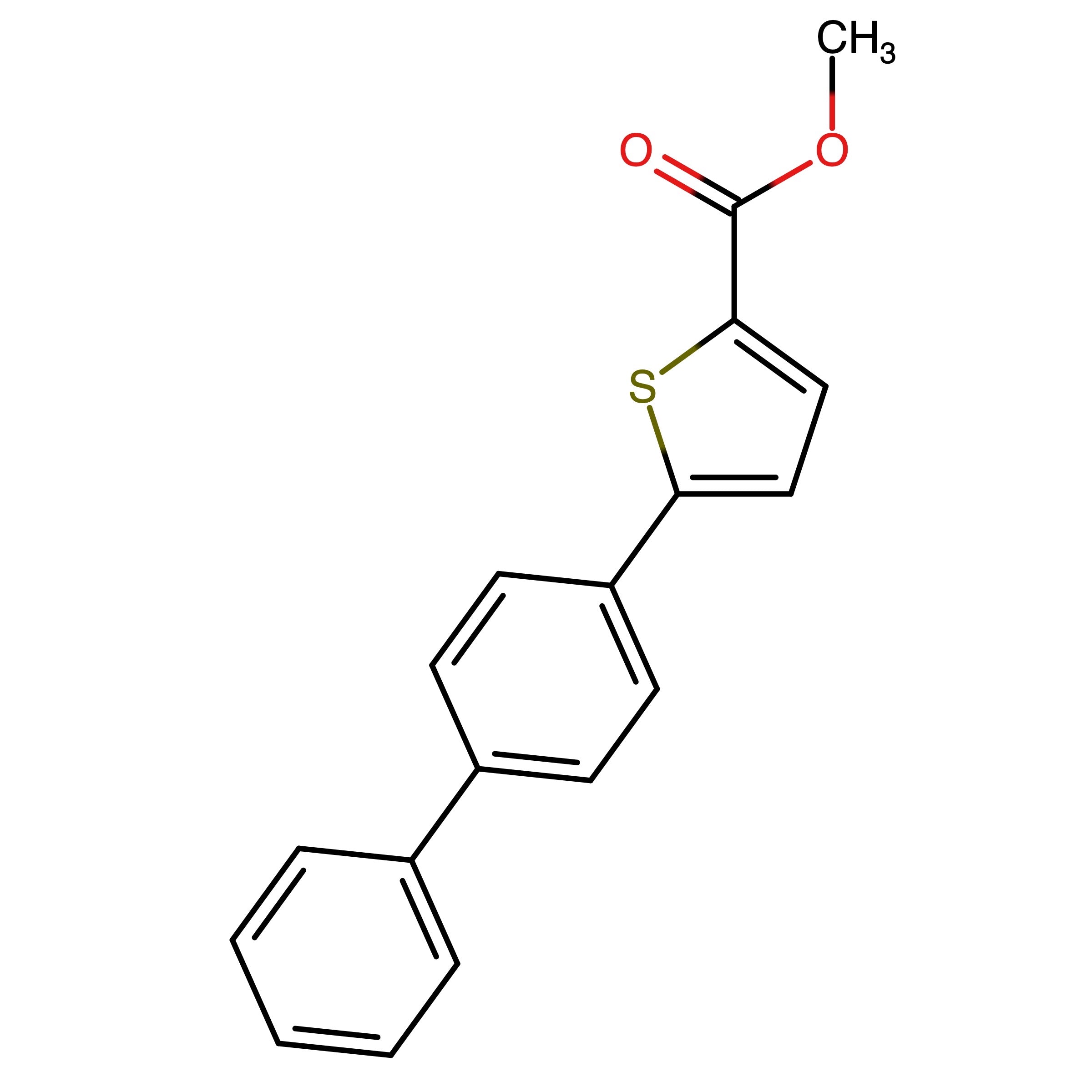 CAS RN 37910-12-6 | Methyl 5-(4-phenylphenyl)thiophene-2-carboxylate | MFCD26384540