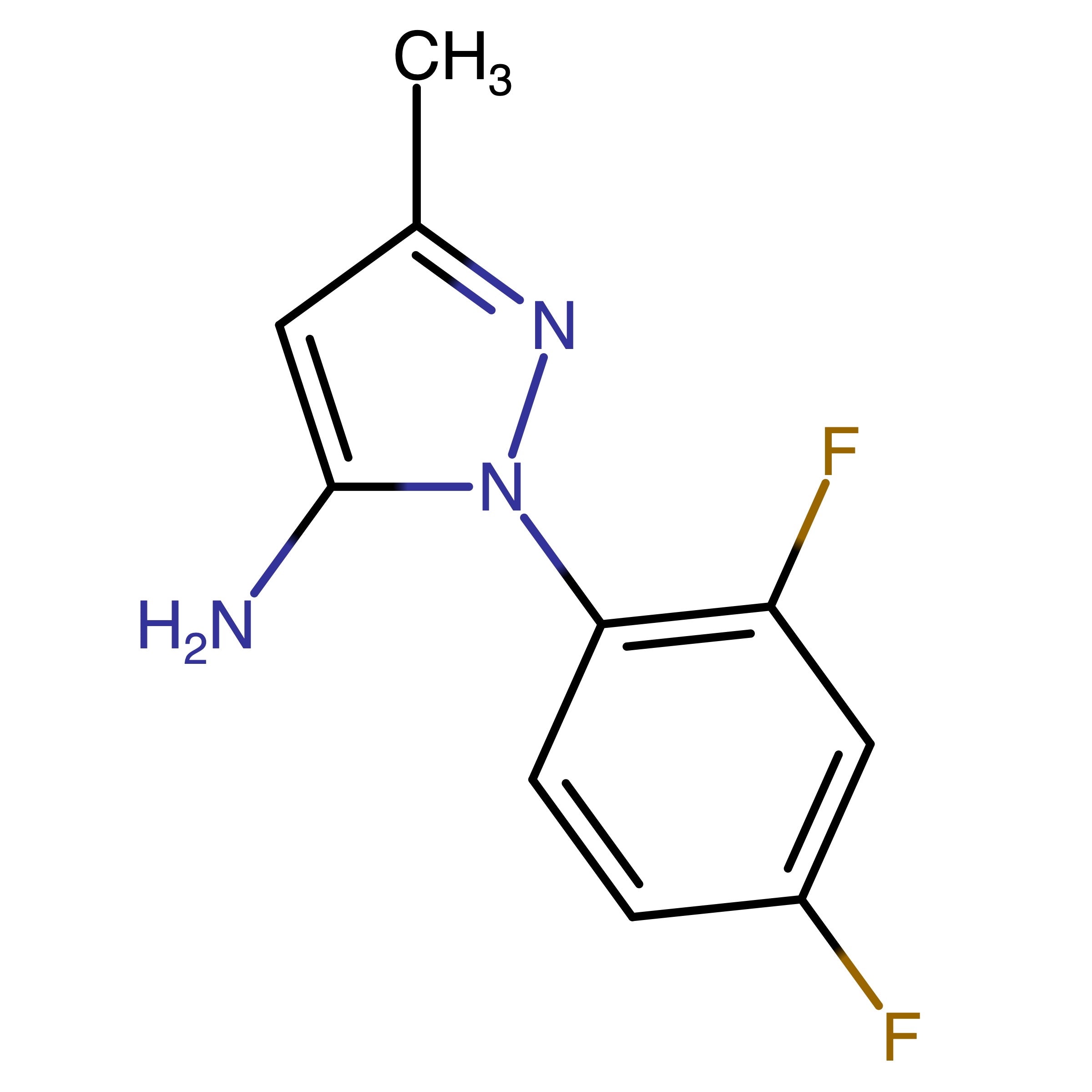 CAS RN 380569-79-9 | 1-(2,4-Difluorophenyl)-3-methyl-1H-pyrazol-5-amine