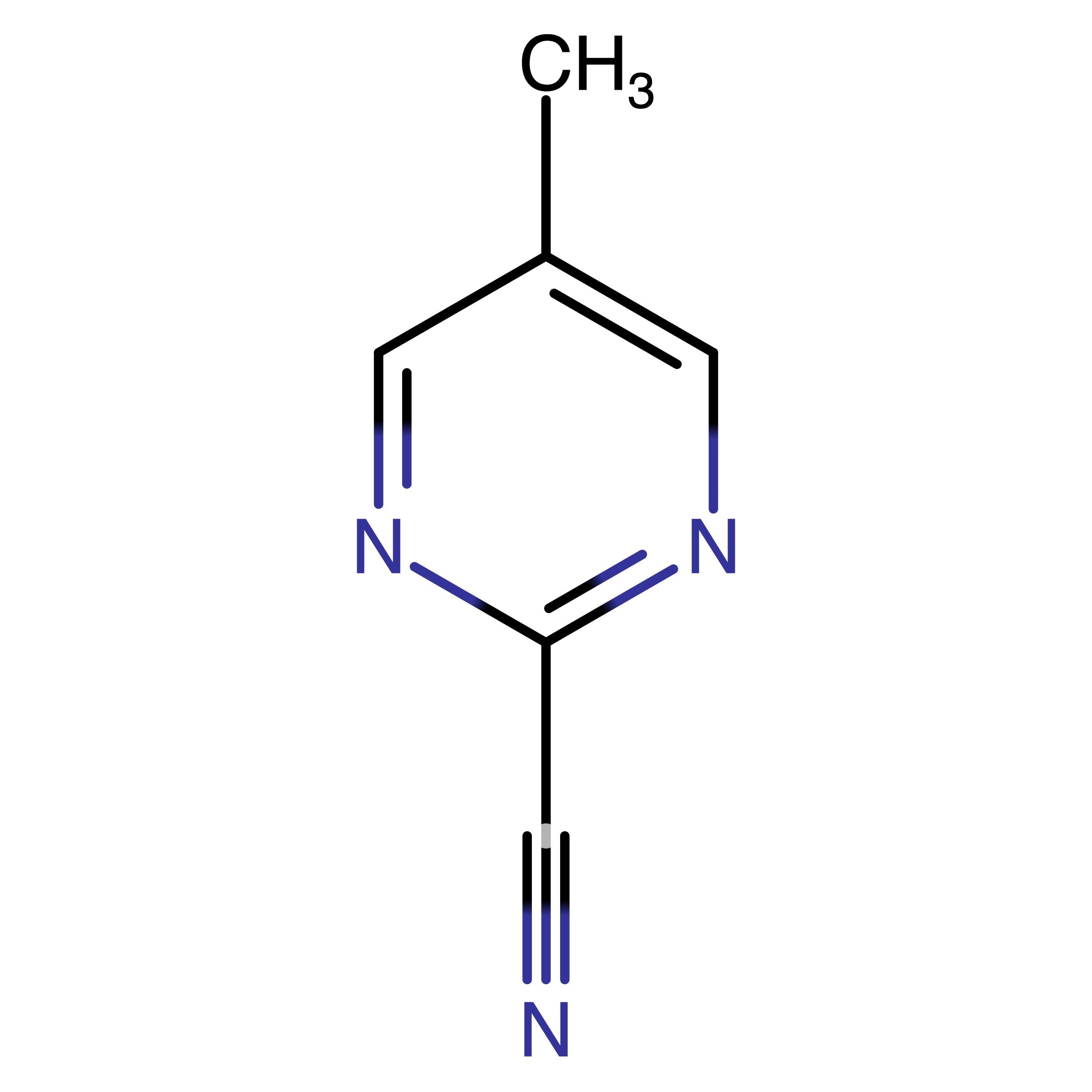 CAS RN 38275-54-6 | 5-Methylpyrimidine-2-carbonitrile | MFCD16659166