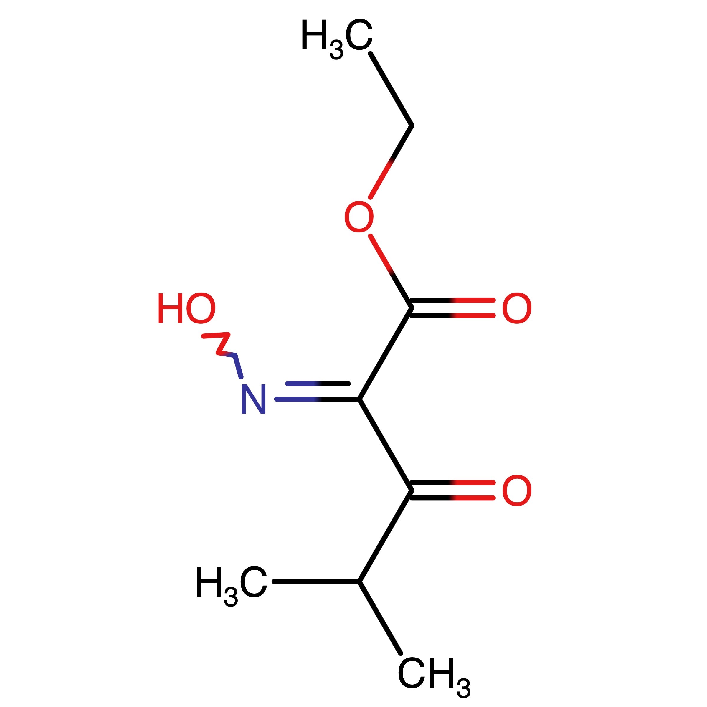 CAS RN 38603-76-8 | Name: Ethyl 2_(hydroxyimino)_4_methyl_3_oxopentanoate