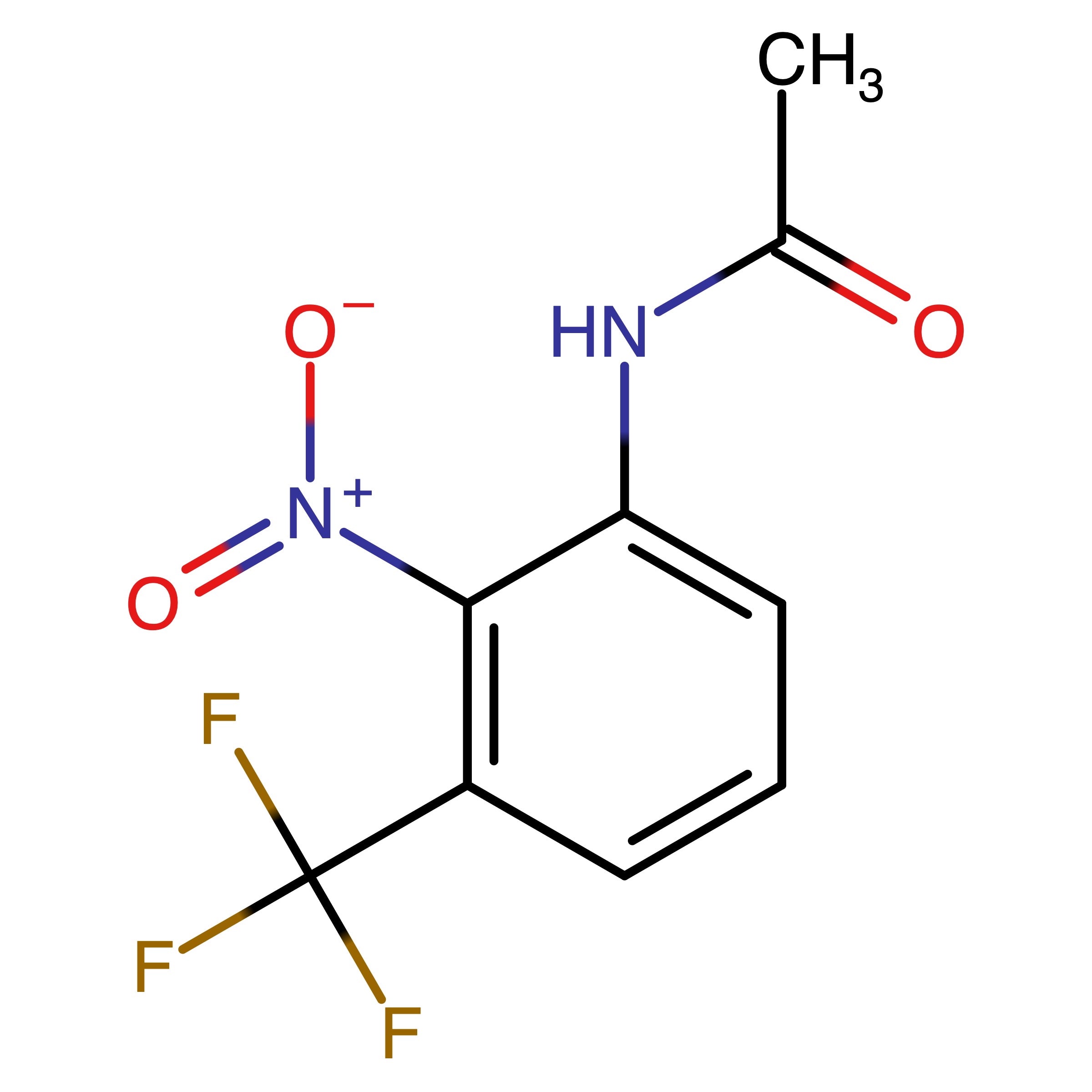 CAS RN 387-19-9 | N-(2-Nitro-3-(trifluoromethyl)phenyl)acetamide | MFCD06252097
