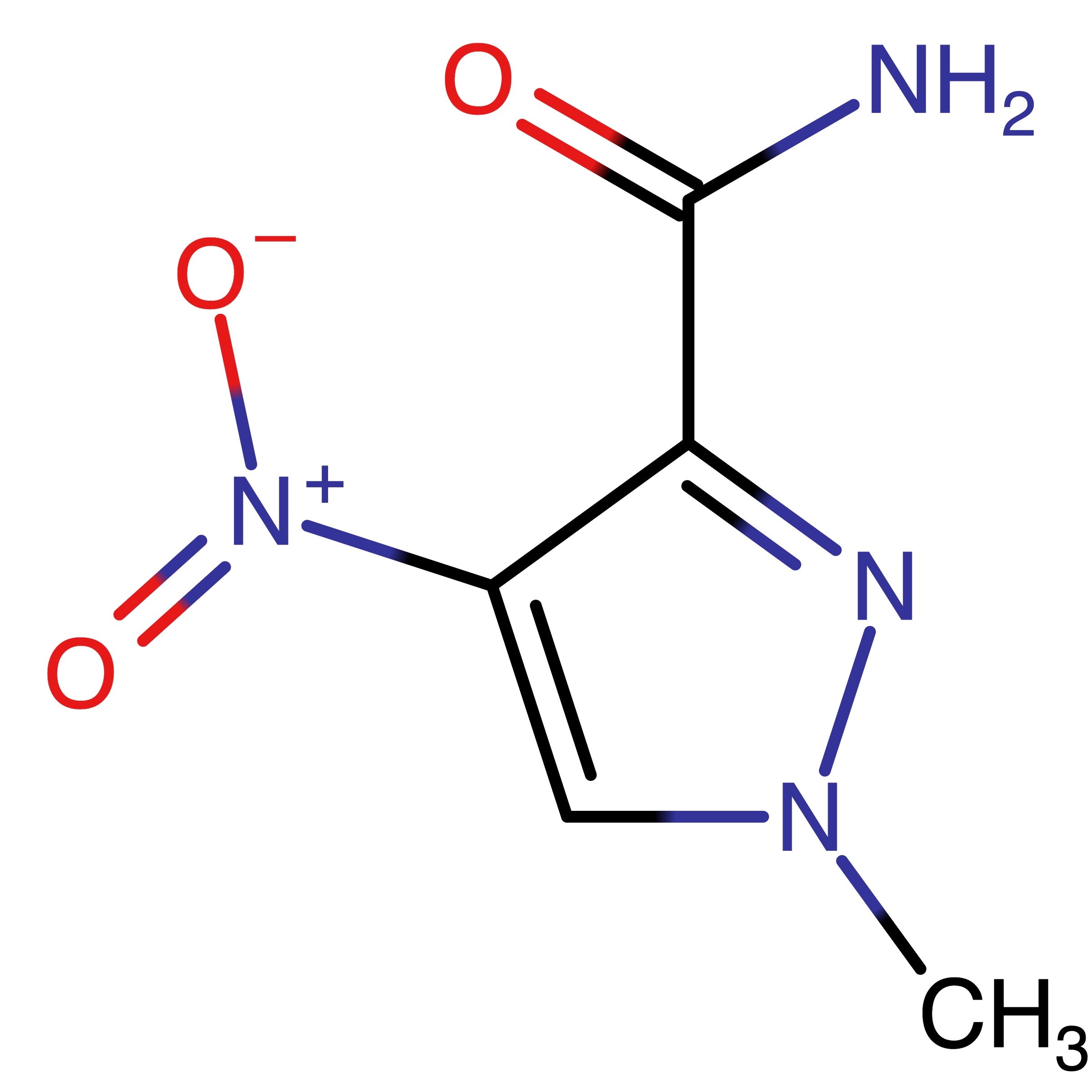 CAS RN 3920-39-6 | 1-Methyl-4-nitro-1H-pyrazole-3-carboxamide | MFCD02110855