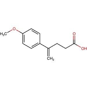 398142-14-8 | 4-(4-Methoxyphenyl)pent-4-enoic acid - Hoffman Fine Chemicals