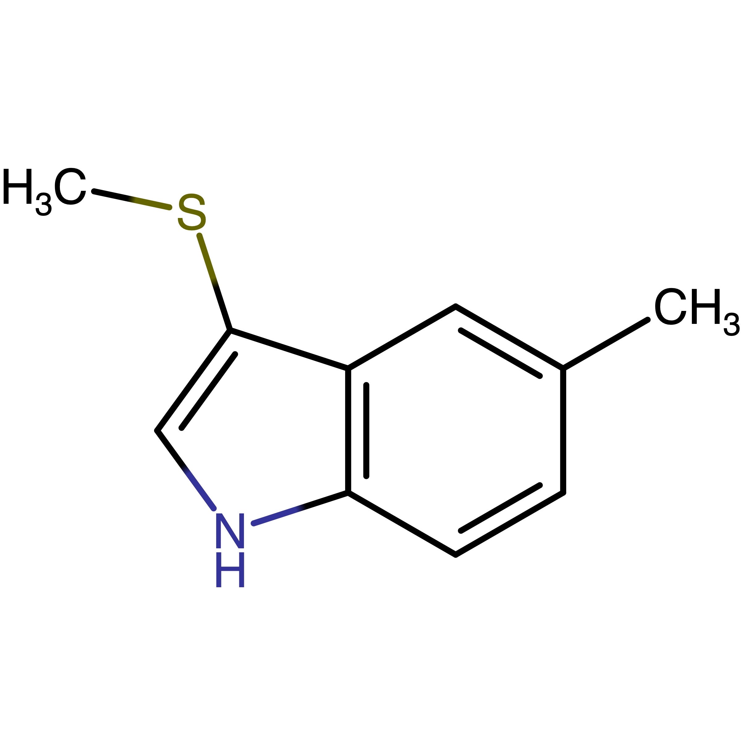 CAS RN 40015-14-3 | 5-Methyl-3-(methylthio)-1H-indole | MFCD20661711