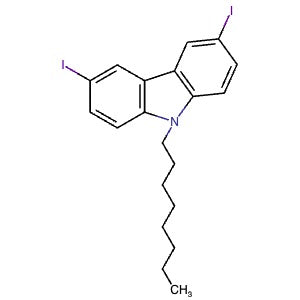 400786-13-2 | 3,6-Diiodo-9-octyl-9H-carbazole - Hoffman Fine Chemicals