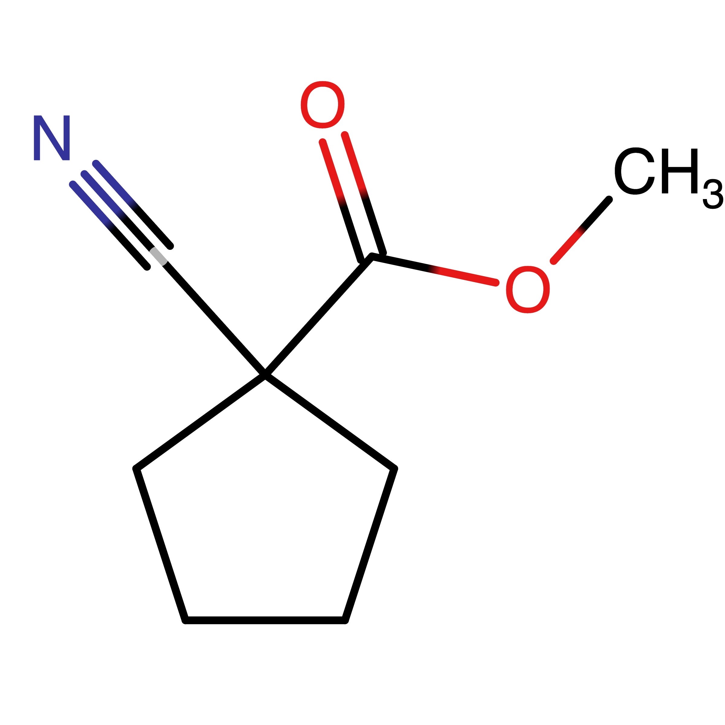 CAS RN 40862-12-2 | Methyl 1-cyanocyclopentanecarboxylate | MFCD09972231