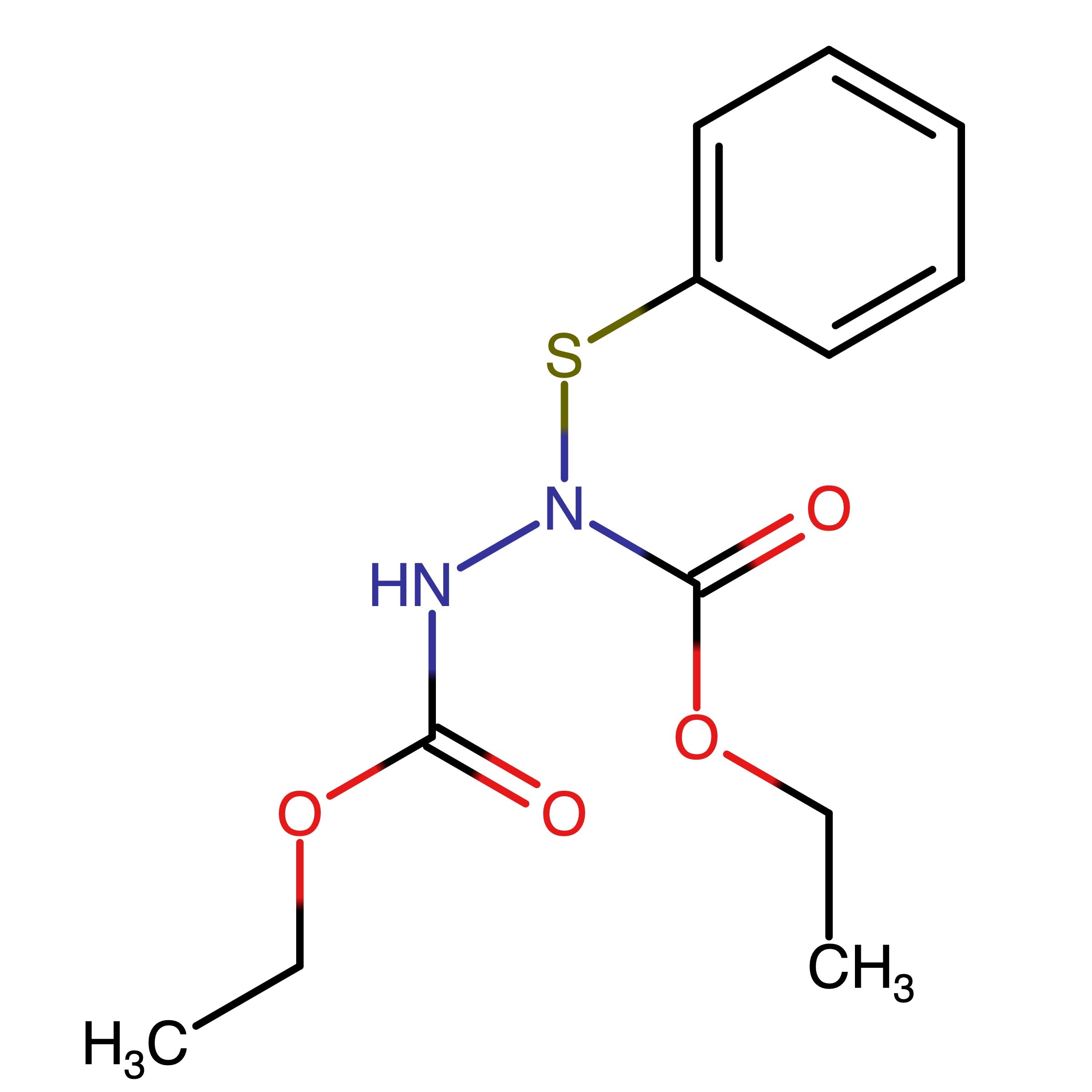 CAS RN 40986-21-8 | Diethyl 1?(phenylthio)hydrazine?1,2?dicarboxylate 