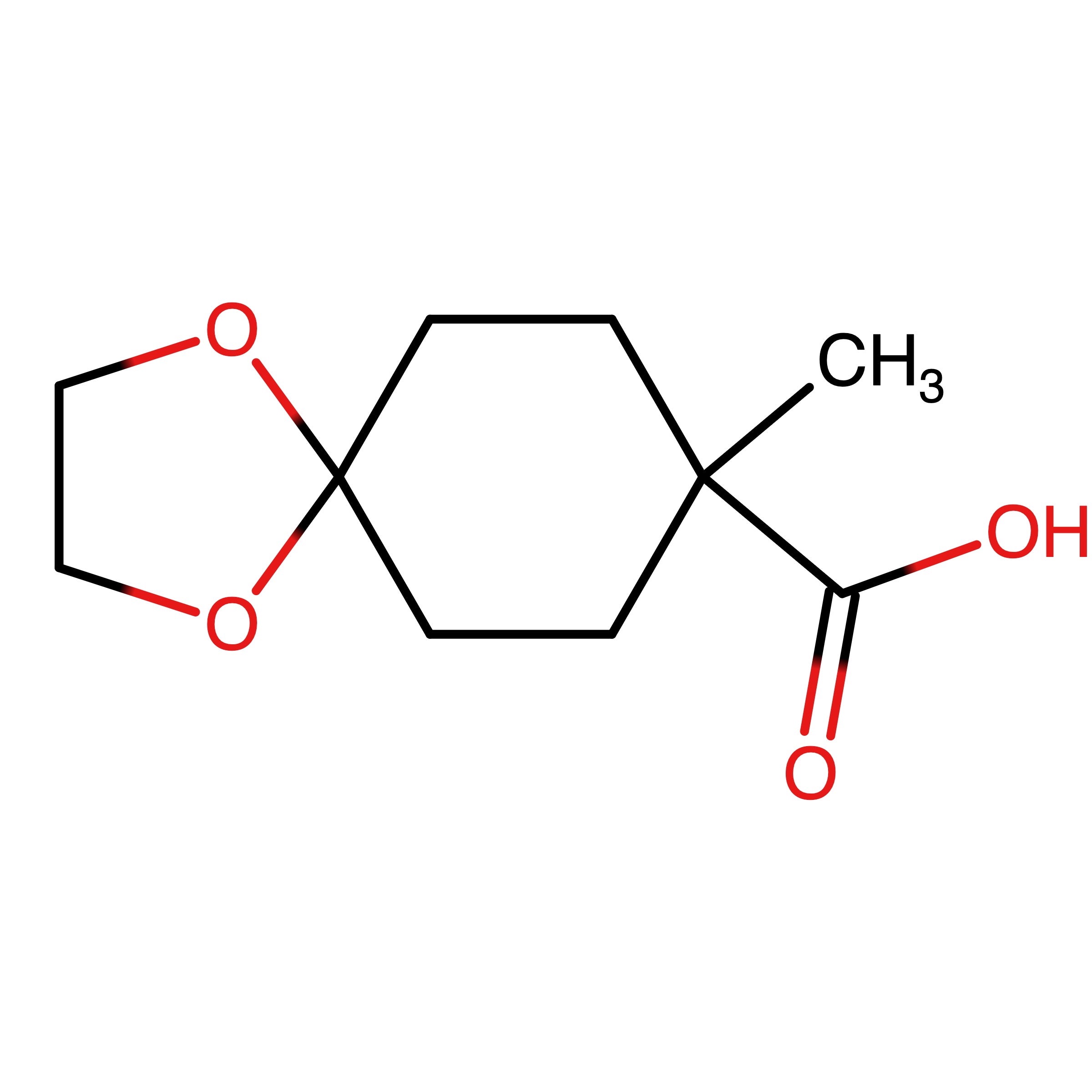 CAS RN 412293-42-6 | 8-Methyl-1,4-dioxaspiro[4.5]decane-8-carboxylic acid | MFCD18374792