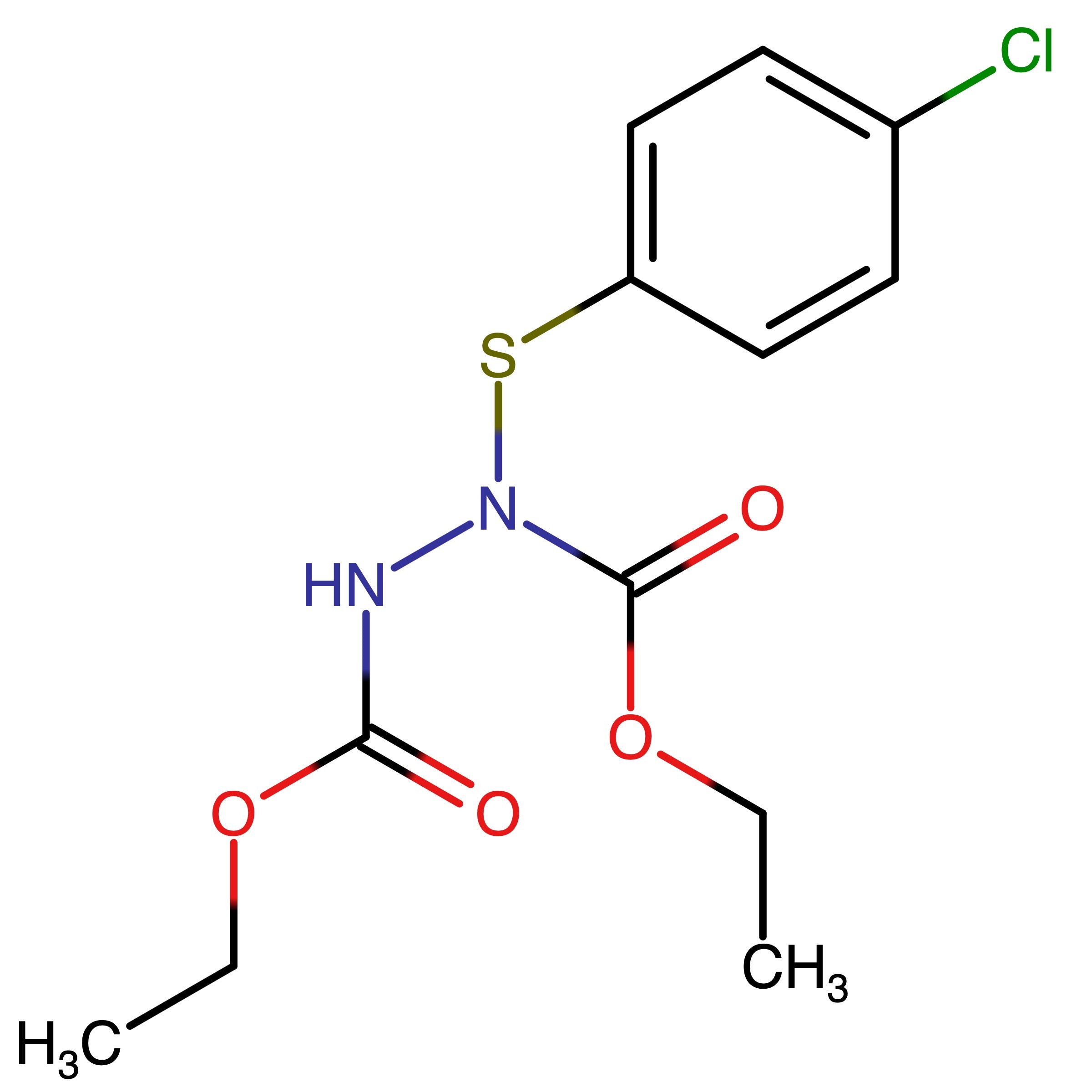 CAS RN 41395-06-6 | Diethyl 1?[(4?chlorophenyl)thio]hydrazine?1,2?dicarboxylate 