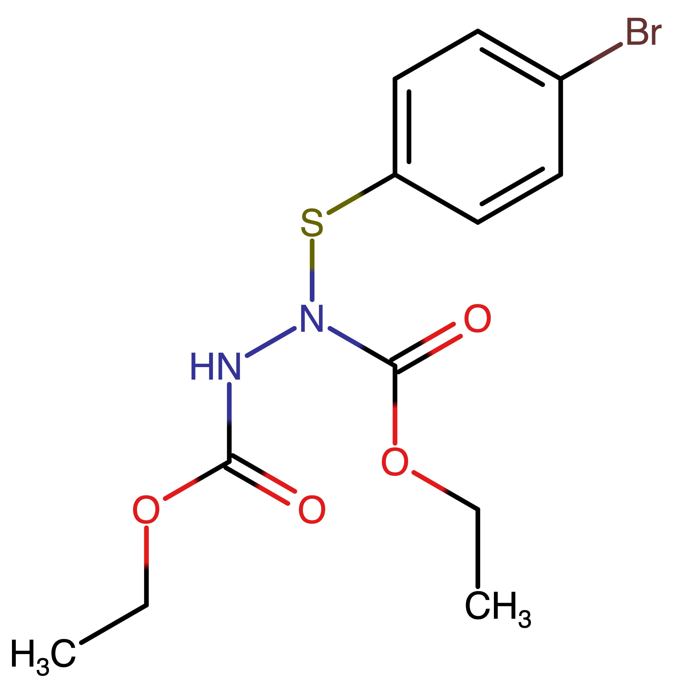 CAS RN 41442-50-6 | Diethyl 1?[(4?bromophenyl)thio]hydrazine?1,2?dicarboxylate 