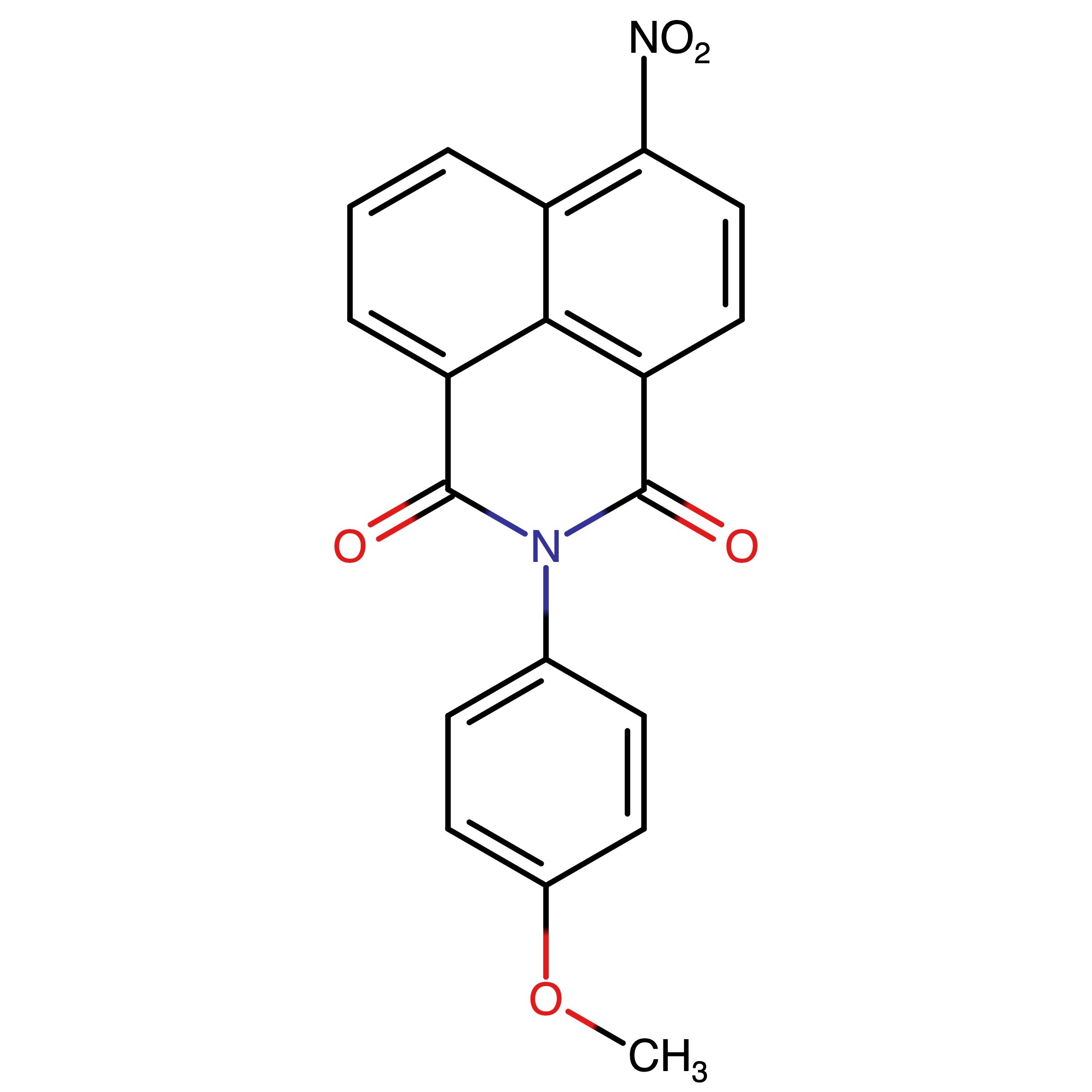 CAS RN 42340-36-3 | 4-Nitro-N-4-methoxyphenylnaphthalic-1,8-imide