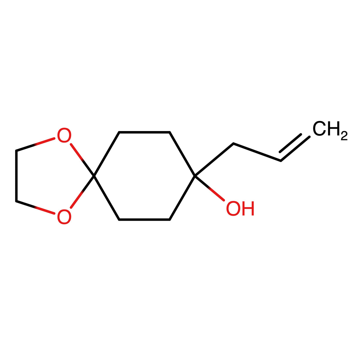 CAS RN 429691-42-9 | 8-Prop-2-enyl-1,4-dioxaspiro[4.5]decan-8-ol | MFCD23755488