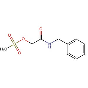 4304-65-8 | 2-(Benzylamino)-2-oxoethyl methanesulfonate - Hoffman Fine Chemicals