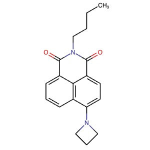 432549-42-3 | 6-(Azetidin-1-yl)-2-butyl-1H-benzo[de]isoquinoline-1,3(2H)-dione - Hoffman Fine Chemicals