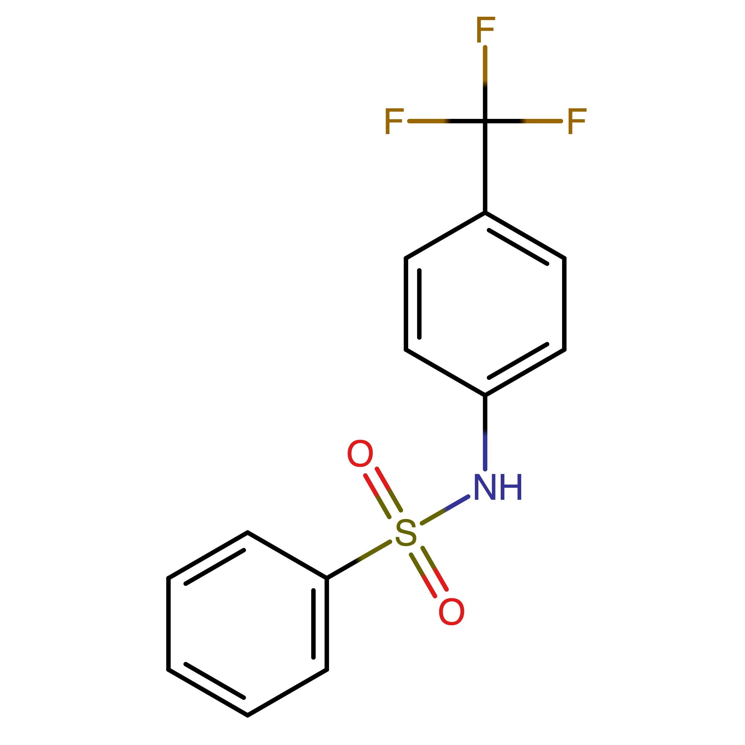 CAS RN 433-03-4 | N-(4-(Trifluoromethyl)phenyl)benzenesulfonamide