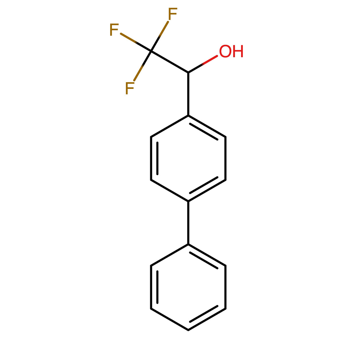 CAS RN 438495-27-3 | 1_([1,1'_Biphenyl]_4_yl)_2,2,2_trifluoroethan_1_ol | MFCD16215881