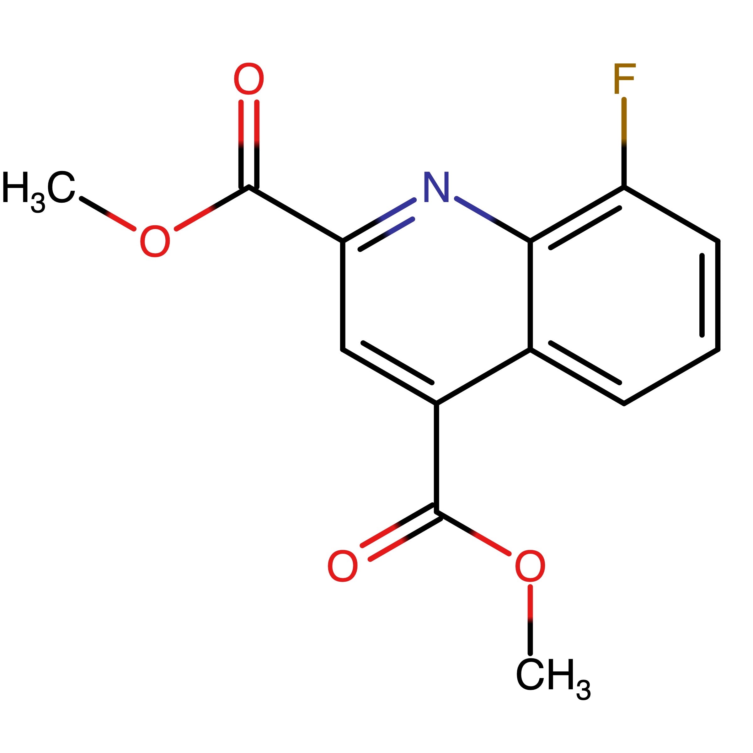 CAS RN 438590-43-3 | Dimethyl 8-fluoroquinoline-2,4-dicarboxylate
