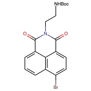 440666-05-7 | tert-Butyl (2-(6-bromo-1,3-dioxo-1H-benzo[de]isoquinolin-2(3H)-yl)ethyl)carbamate - Hoffman Fine Chemicals