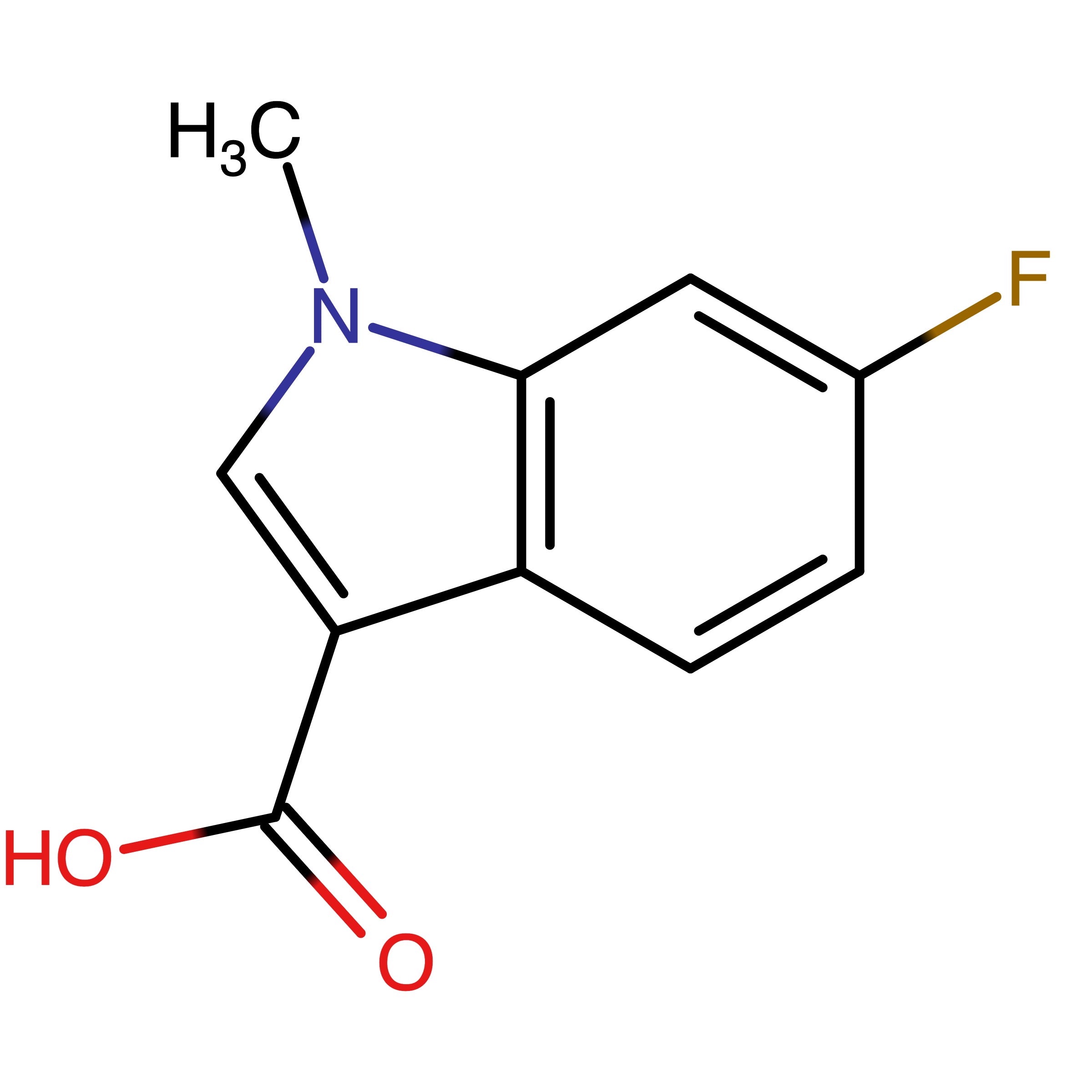 CAS RN 441715-26-0 | 6-Fluoro-1-methyl-1H-indole-3-carboxylic acid