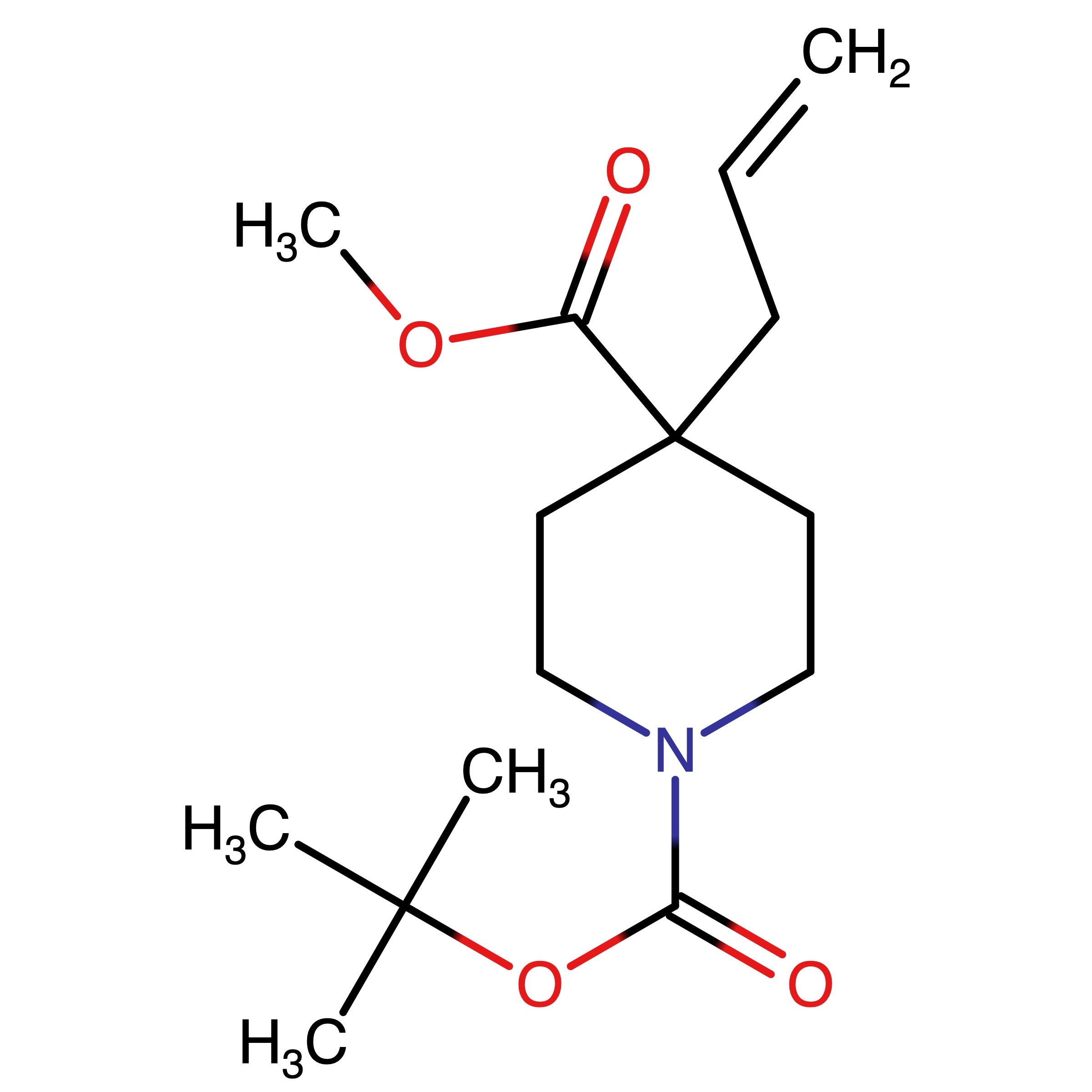 CAS RN 441774-09-0 | 1-tert-Butyl 4-methyl 4-allylpiperidine-1,4-dicarboxylate | MFCD11977494