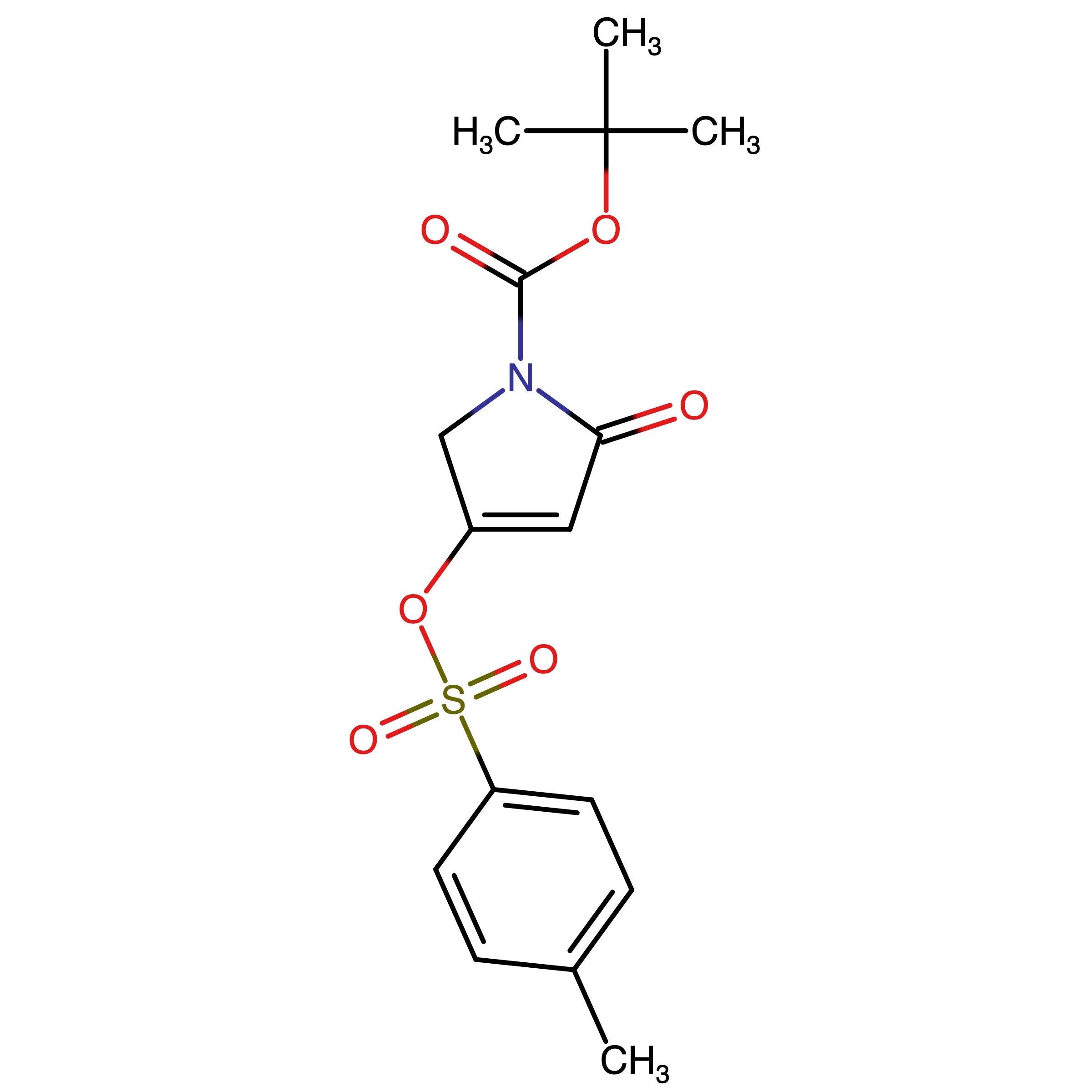 CAS RN 443680-33-9 | tert-Butyl 2-oxo-4-(tosyloxy)-2,5-dihydro-1H-pyrrole-1-carboxylate | MFCD18072662