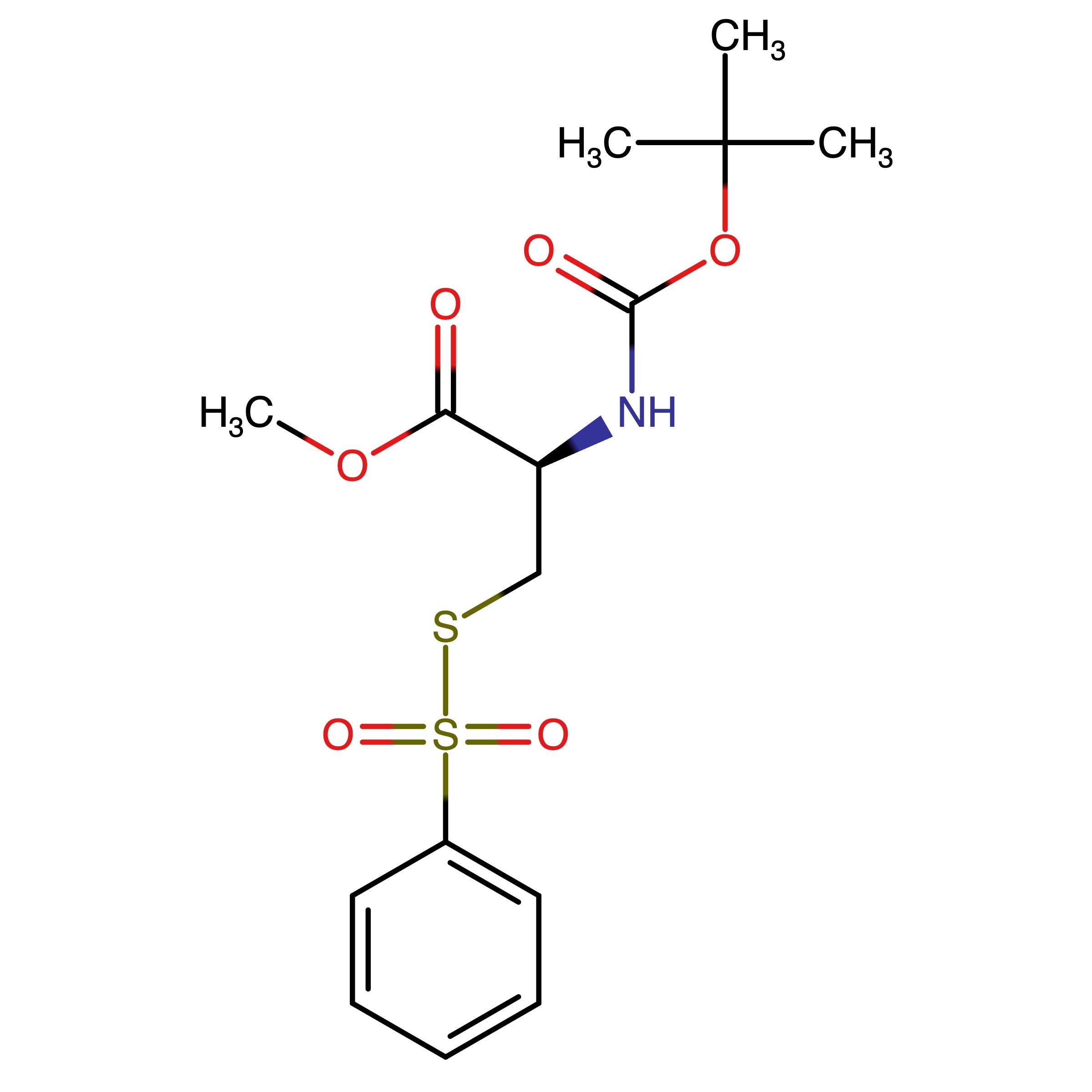 CAS RN 444071-24-3 | N-(tert-Butoxy)carbonyl-S-phenylsylfonyl-L-cysteine methyl ester