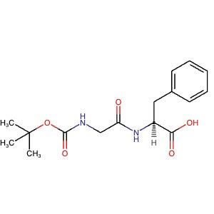 4530-37-4 | (tert-Butoxycarbonyl)glycyl-L-phenylalanine - Hoffman Fine Chemicals