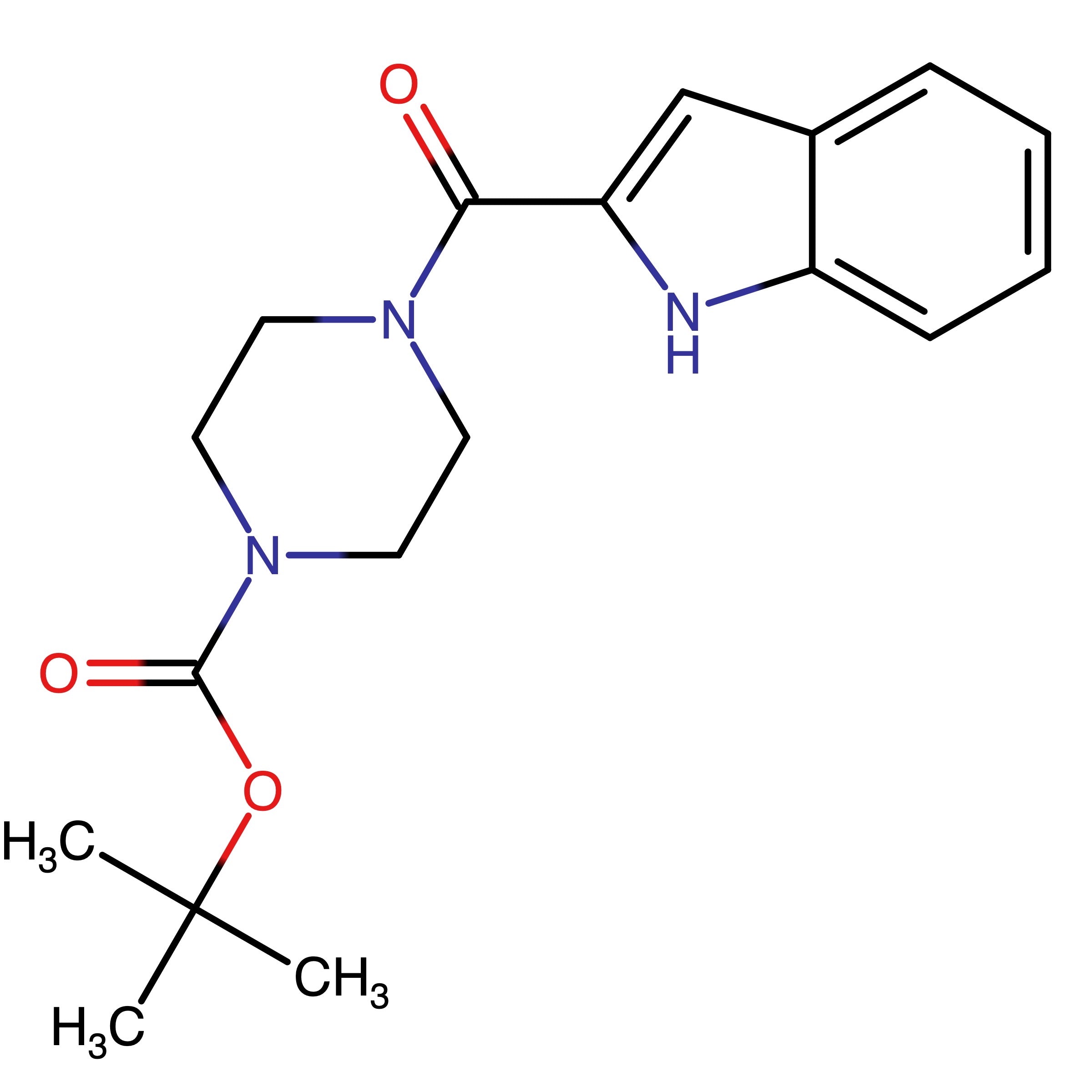CAS RN 459168-88-8 | (1H-Indol-2-yl)-(4-tert-butylcarboxylate-piperazin-1-yl)-methanone