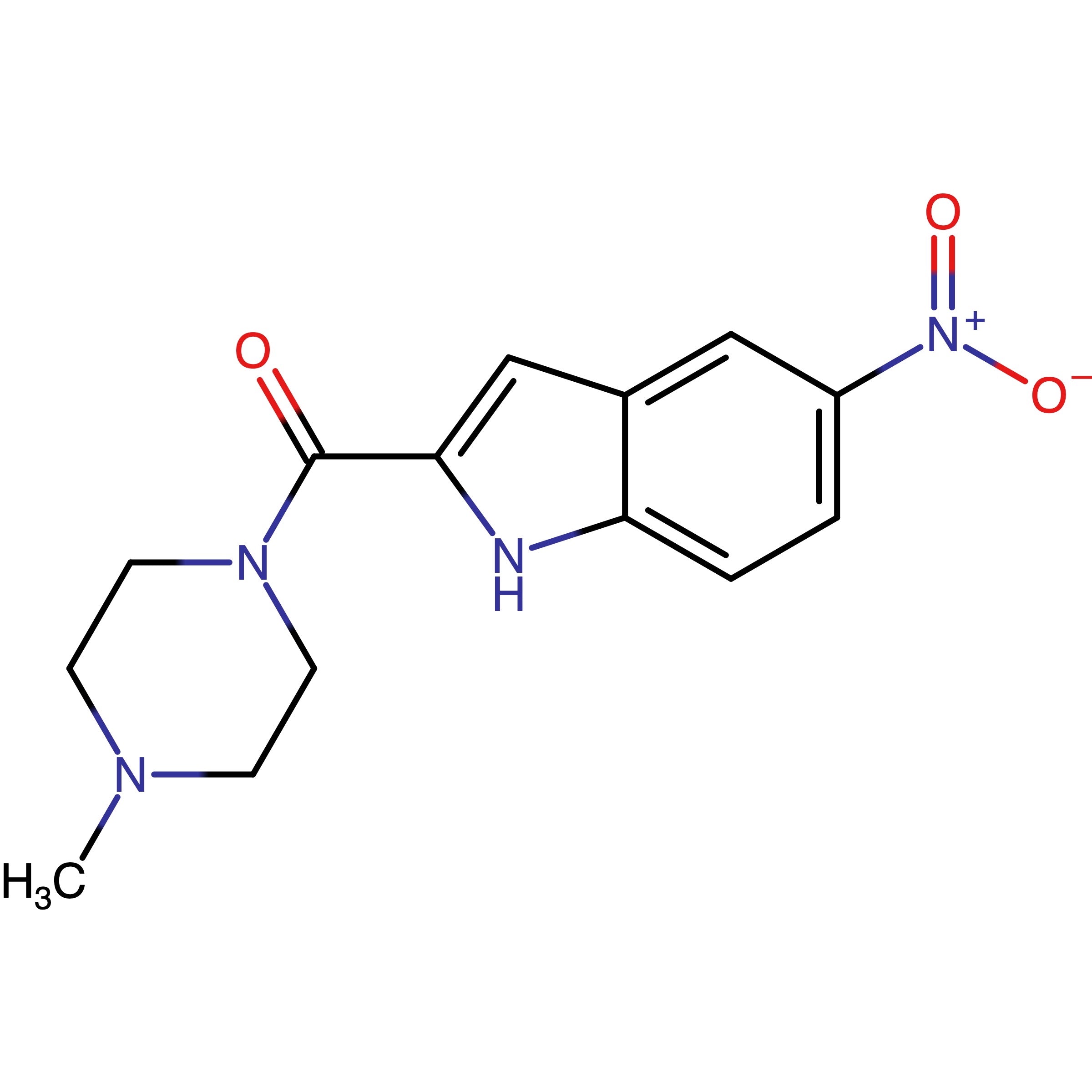 CAS RN 459169-39-2 | (4-Methyl-piperazin-1-yl)-(5-nitro-1H-indol-2-yl)-methanone