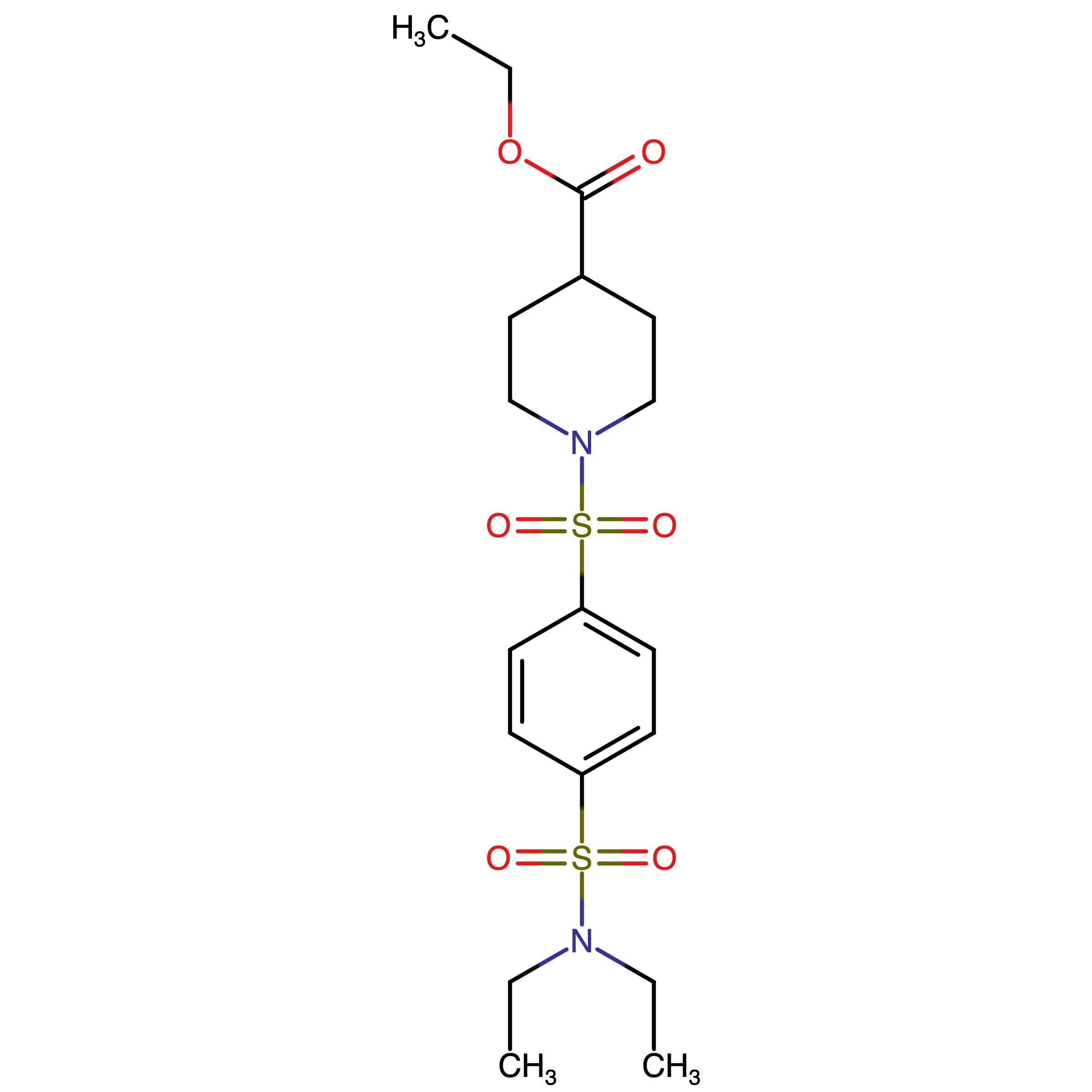 CAS RN 460736-66-7 | Ethyl 1-((4-(N,N-diethylsulfamoyl)phenyl)sulfonyl)piperidine-4-carboxylate