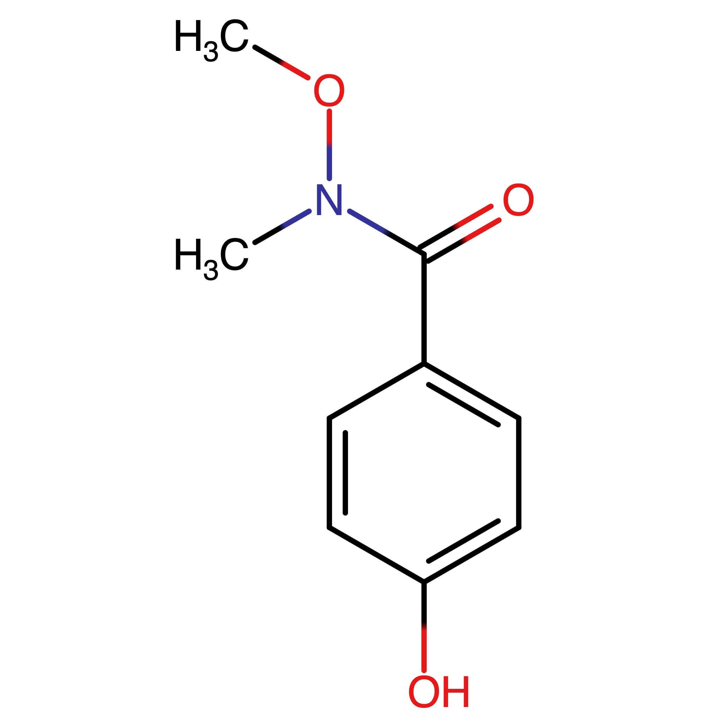 CAS RN 460747-44-8 | Name: 4-Hydroxy-N-methoxy-N-methylbenzamide | MDL: MFCD09029637