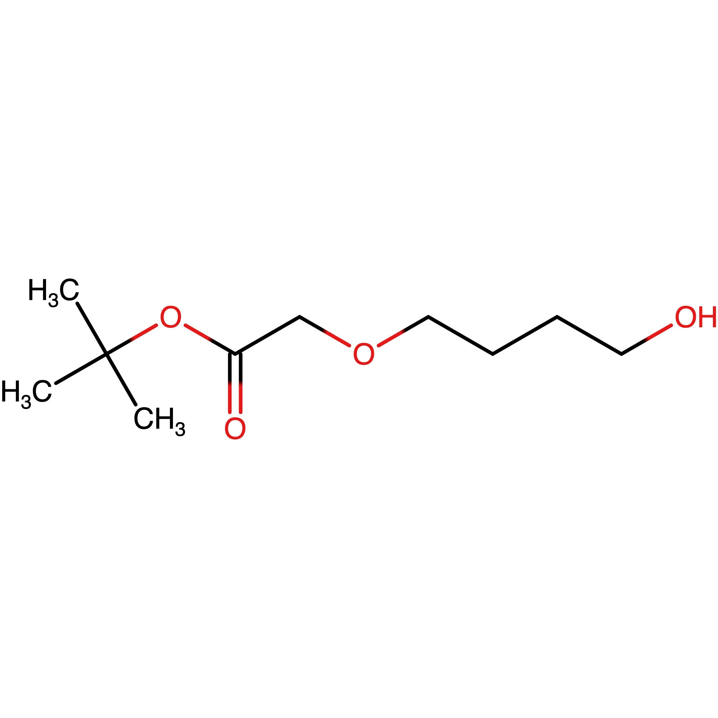 CAS RN 475086-57-8 | tert-Butyl 2-(4-hydroxybutoxy)acetate | MFCD31618926