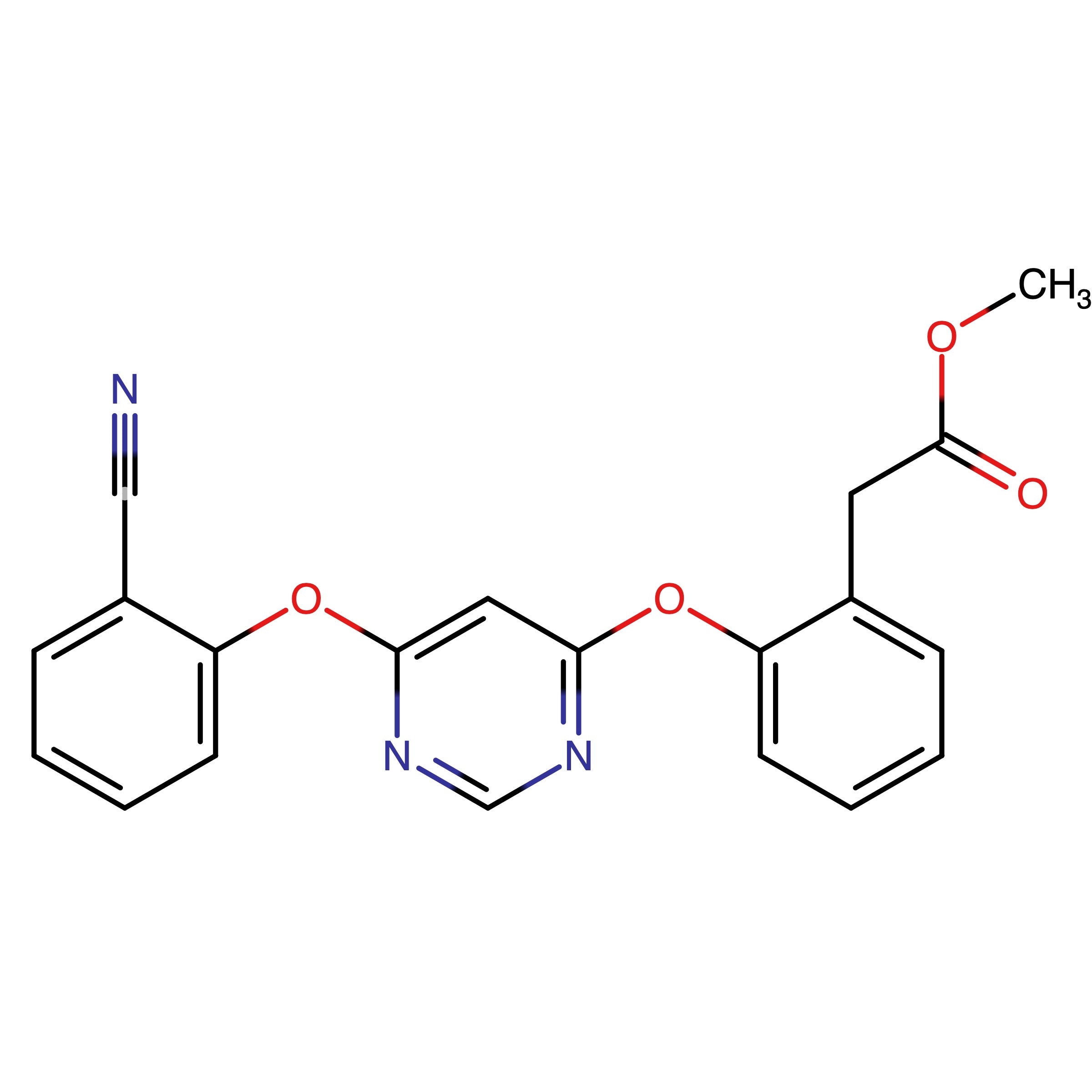 CAS RN 478413-45-5 | Methyl 2-(2-((6-(2-cyanophenoxy)pyrimidin-4-yl)oxy)phenyl)acetate | MFCD23380698