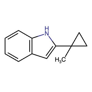 480436-43-9 | 2-(1-Methylcyclopropyl)-1H-indole - Hoffman Fine Chemicals