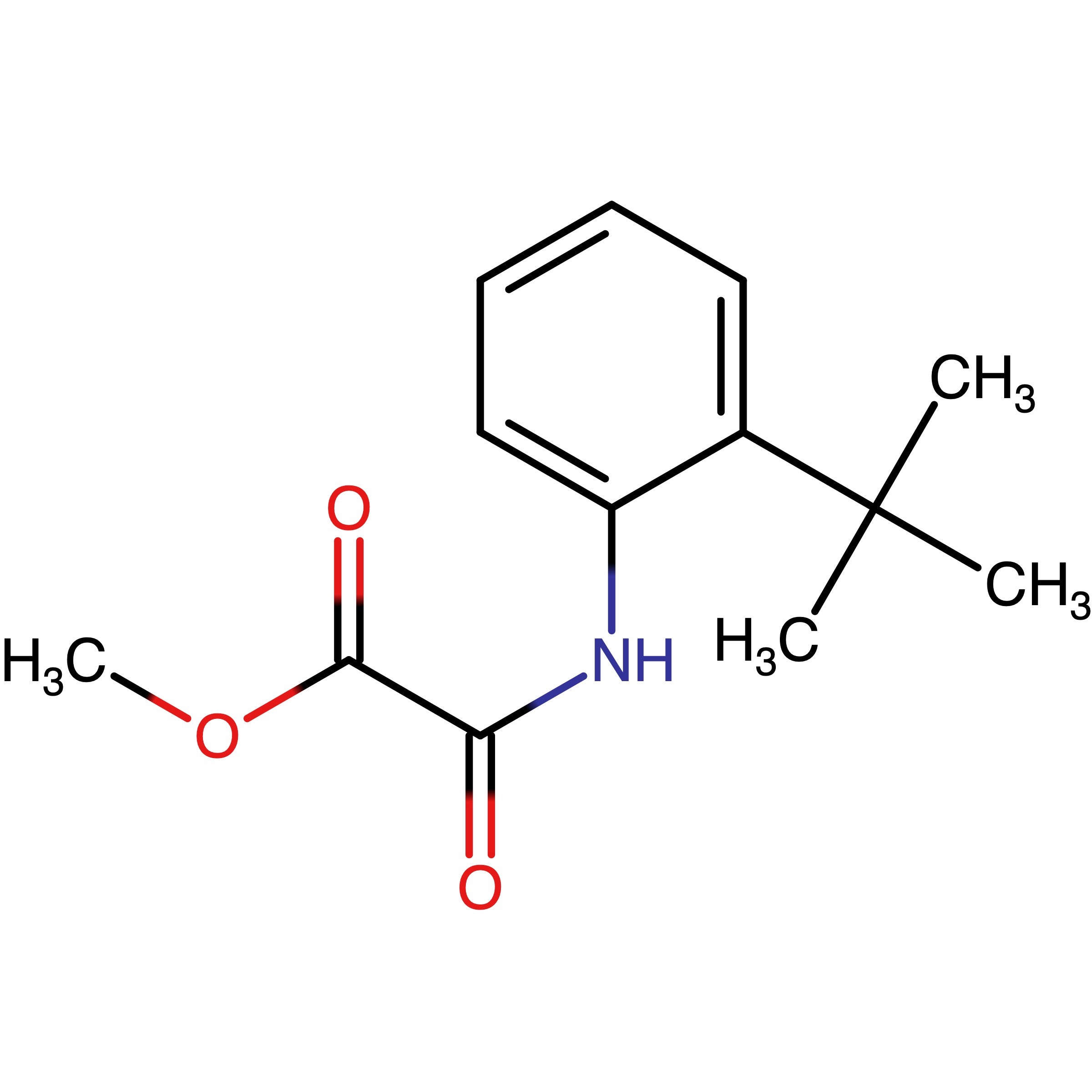 CAS RN 483334-60-7 | Methyl 2-((2-(tert-butyl)phenyl)amino)-2-oxoacetate | MFCD22571227