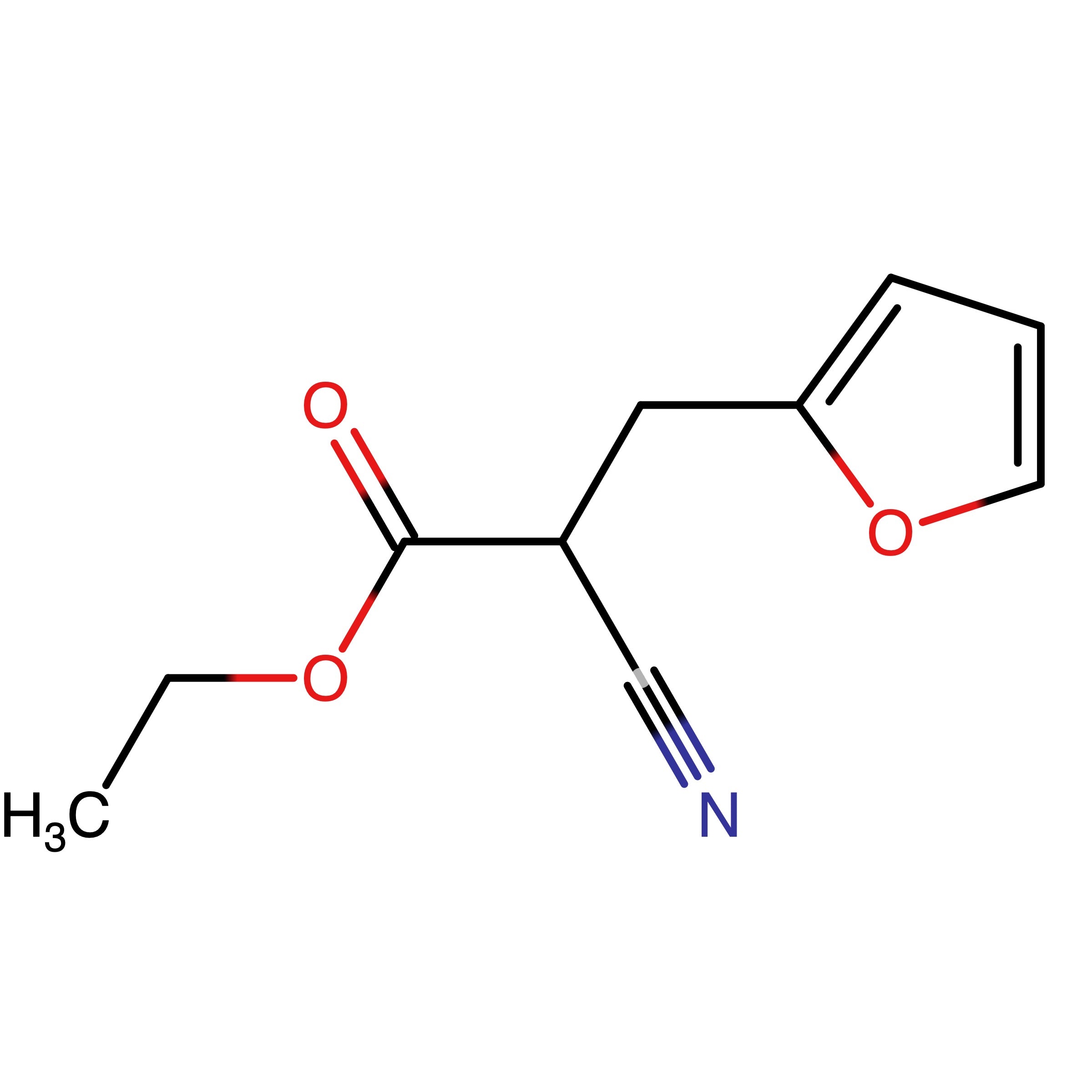 CAS RN 499206-76-7 | Ethyl 2-carbonitril-3-(furan-2-yl)propanoate