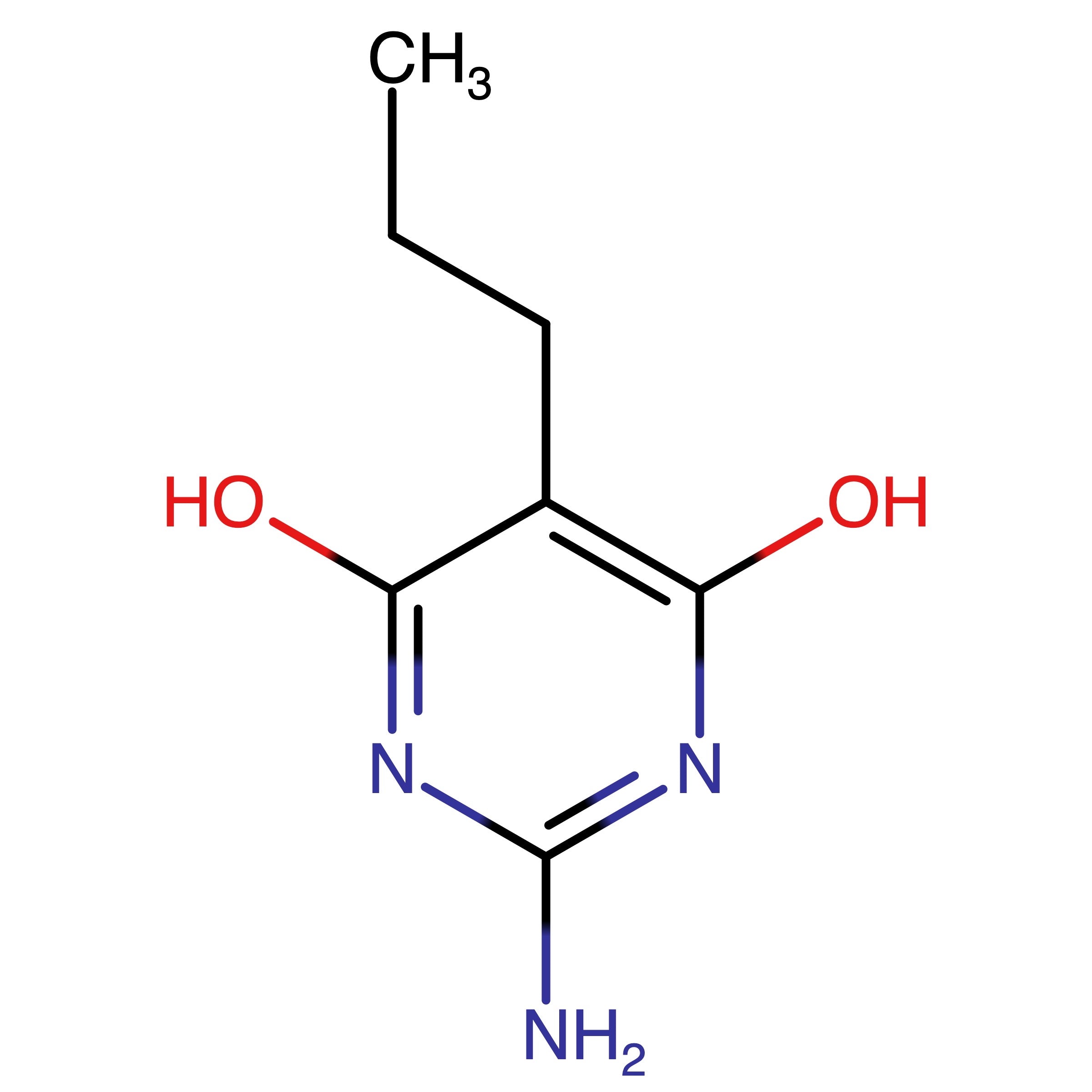 CAS RN 500161-22-8 | 2-Amino-5-propylpyrimidine-4,6-diol | MFCD18363466
