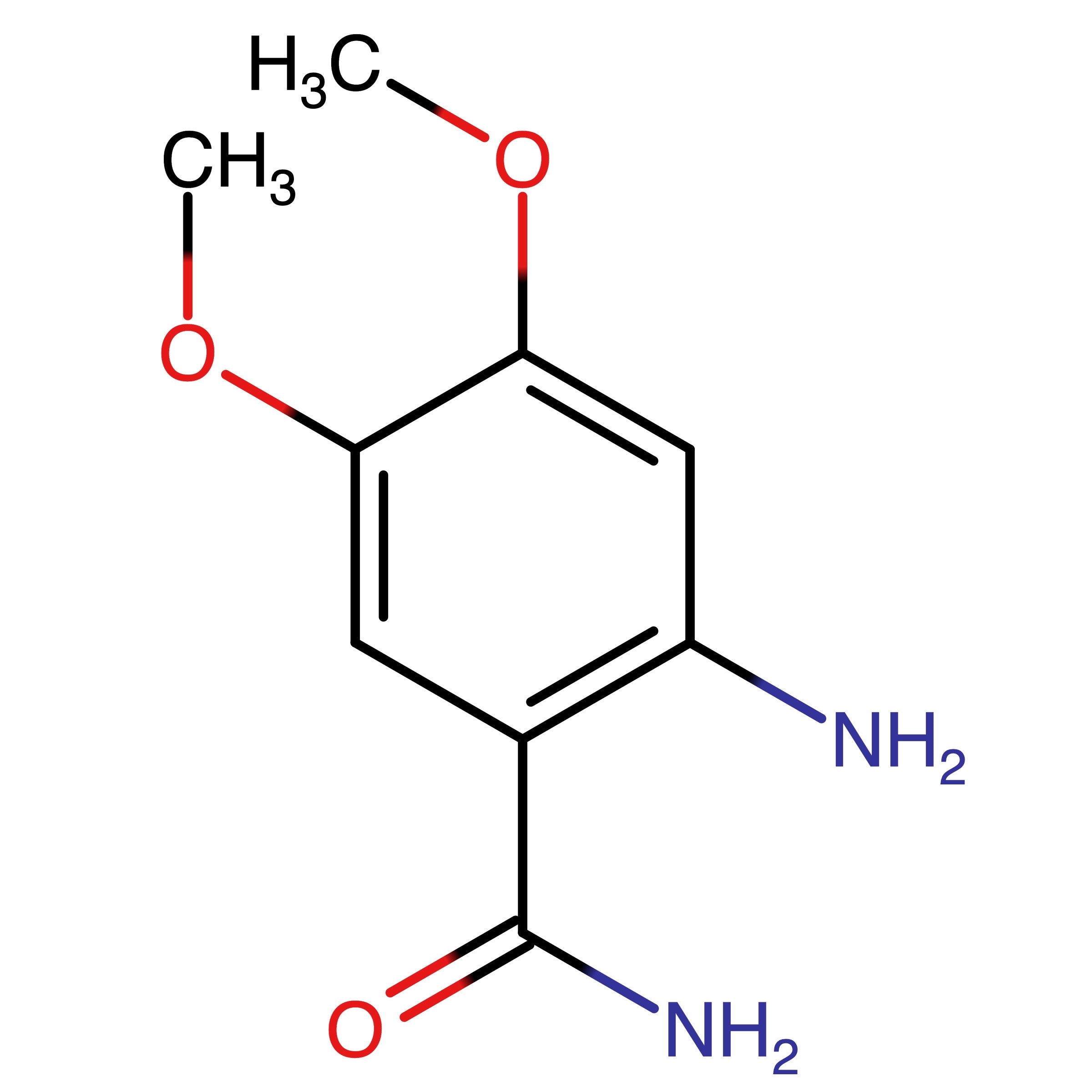 CAS RN 5004-88-6 | 2-Amino-4,5-dimethoxybenzamide | MFCD00034795