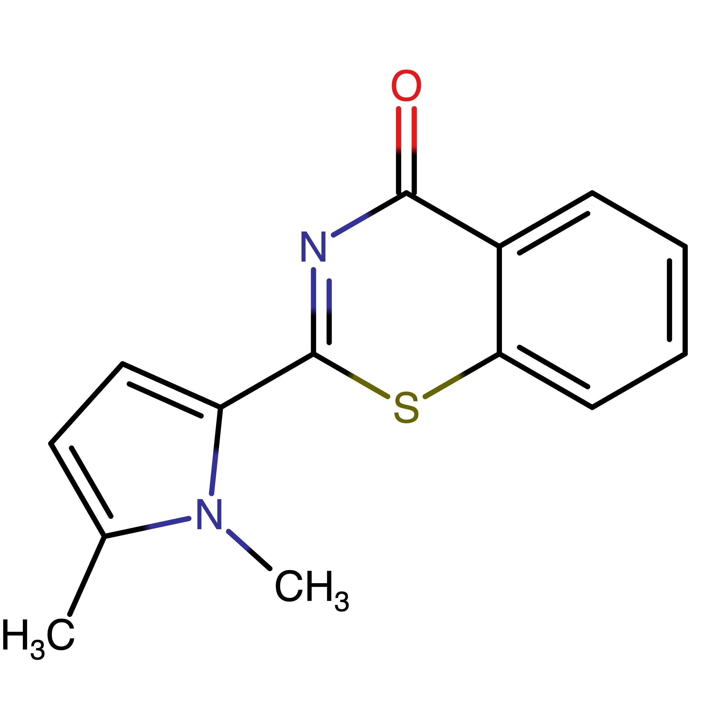 CAS RN 501374-90-9 | 2-(1,5-Dimethyl-1H-pyrrol-2-yl)-4H-1,3-benzothiazine-4-one