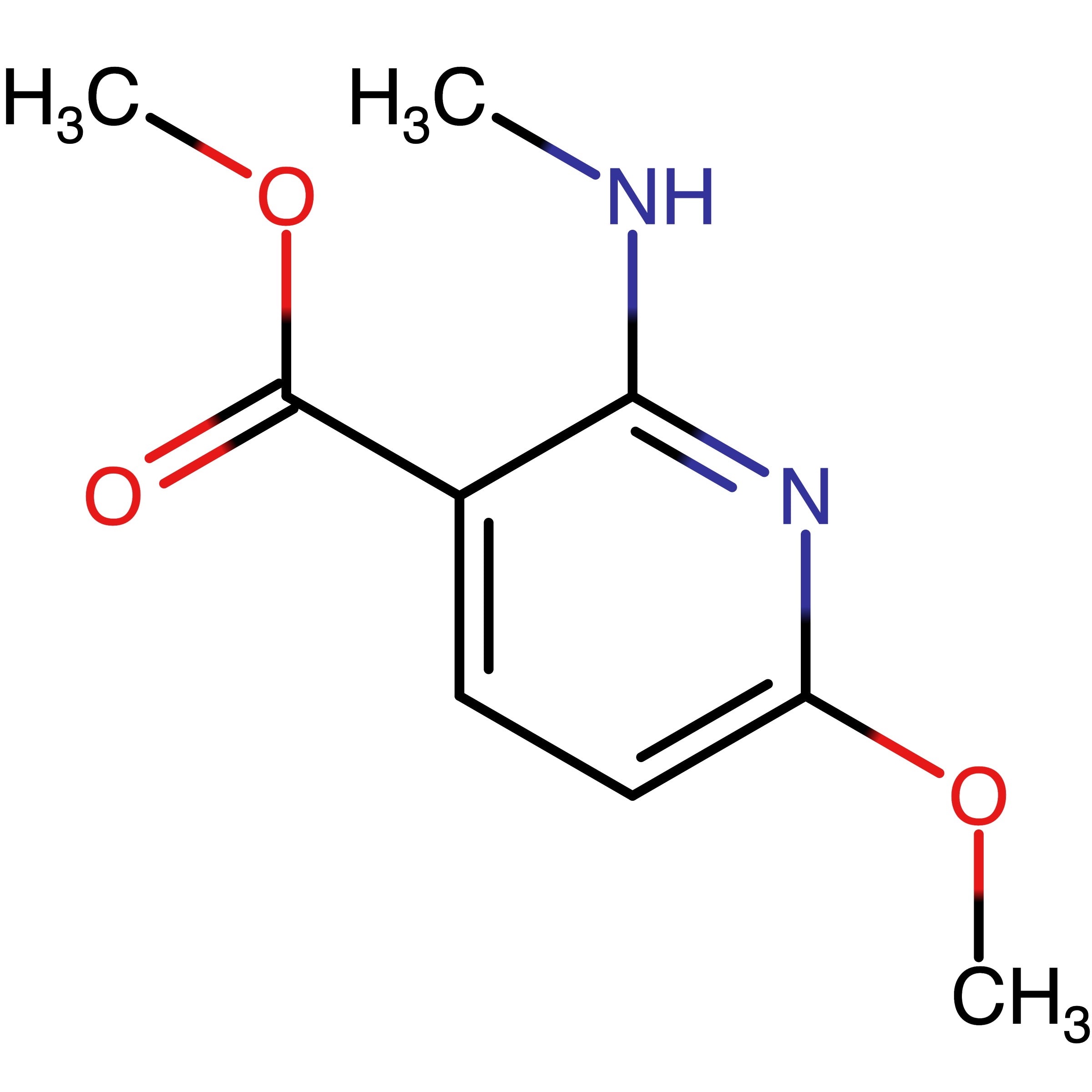 CAS RN 503000-88-2 | Methyl 6-methoxy-2-methylaminopyridine-3-carboxylate