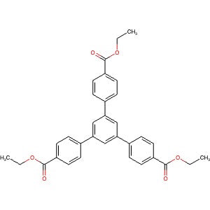 50446-45-2 | Diethyl 5'-(4-(ethoxycarbonyl)phenyl)-[1,1':3',1''-terphenyl]-4,4''-dicarboxylate - Hoffman Fine Chemicals