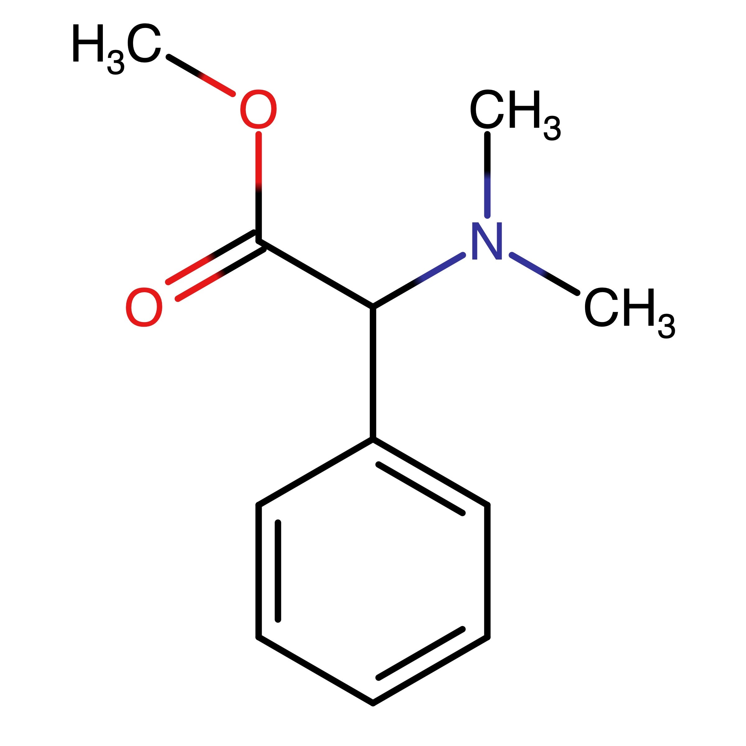 CAS RN 50552-43-7 | Name: Methyl 2-(dimethylamino)-2-phenylacetate