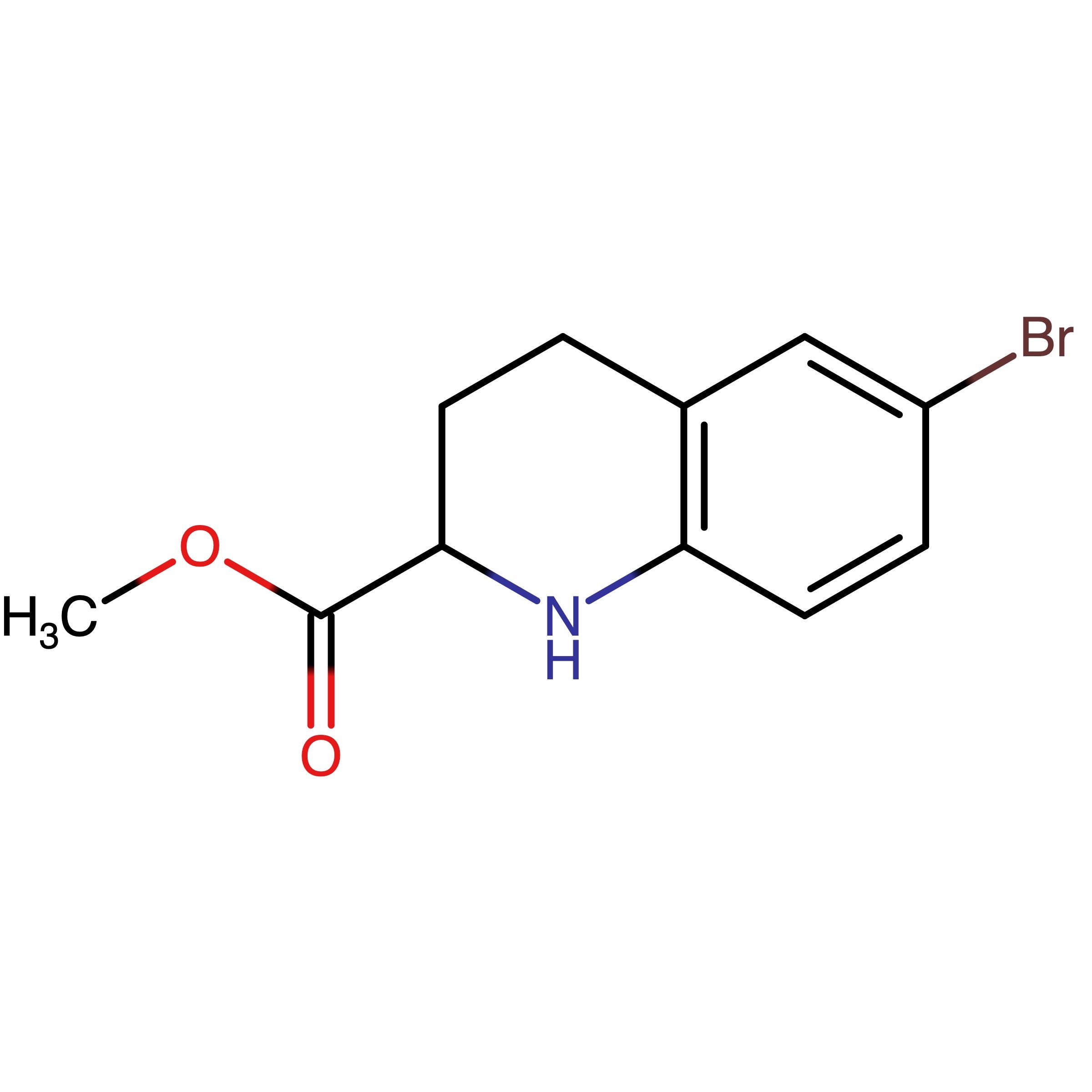 CAS RN 511230-72-1 | Methyl 6-bromo-1,2,3,4-tetrahydroquinoline-2-carboxylate | MFCD03426372
