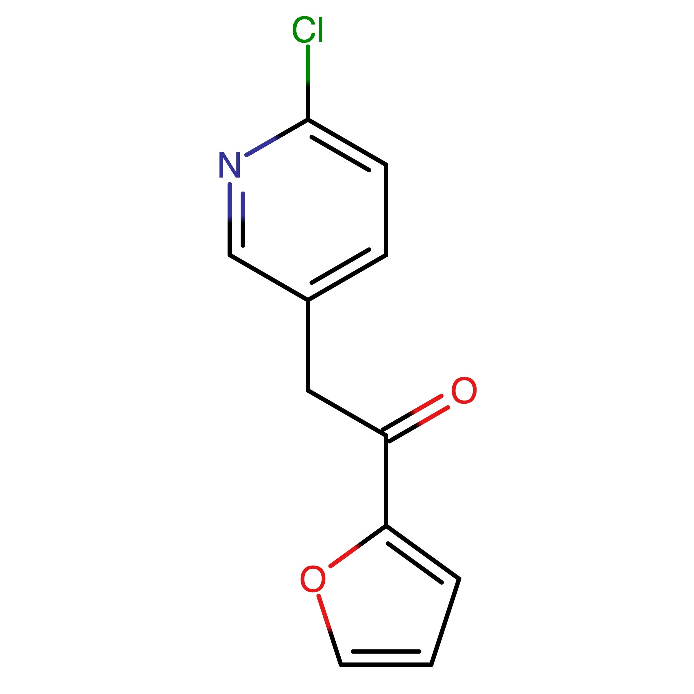 CAS RN 518354-92-2 | Name: 2-(6-Chloro-3-pyridyl)-1-(2-furyl)-1-ethanone