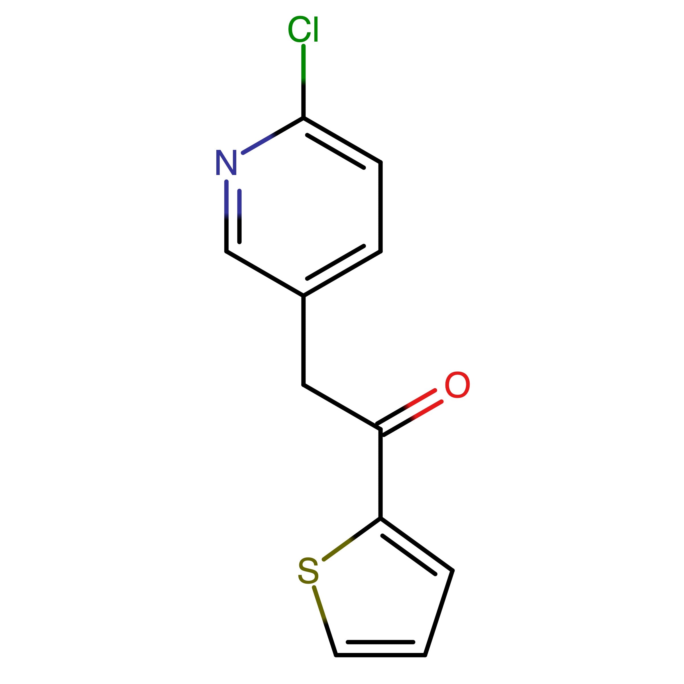 CAS RN 518355-03-8 | Name: 2-(6-Chloro-3-pyridyl)-1-(2-thienyl)-1-ethanone