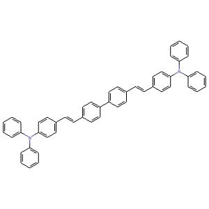 523977-57-3 | 4,4'-((1E,1'E)-[1,1'-Biphenyl]-4,4'-diylbis(ethene-2,1-diyl))bis(N,N-diphenylaniline) - Hoffman Fine Chemicals